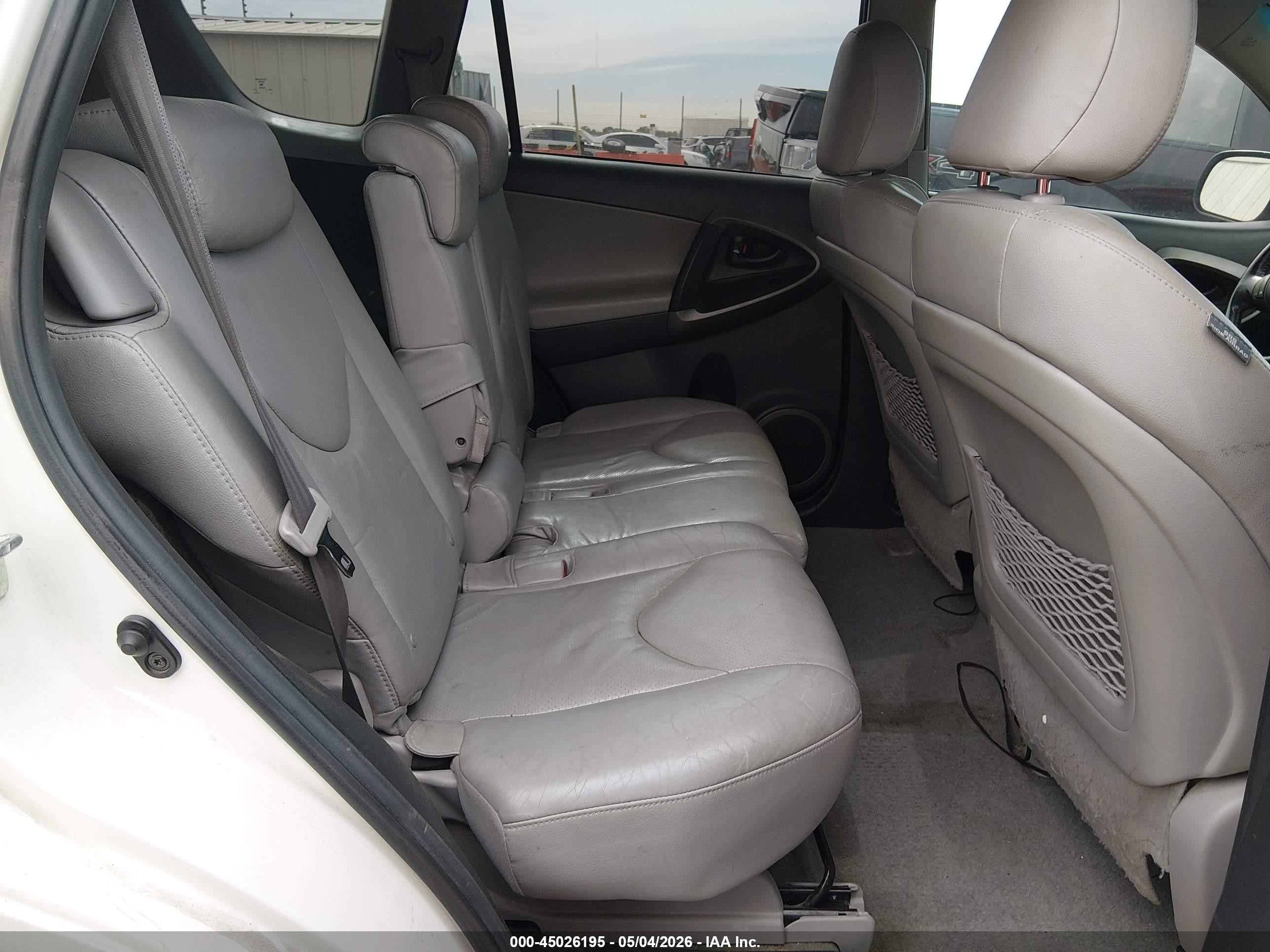 2010 Toyota Rav4 Limited V6 White vin: 2T3DK4DV9AW030698