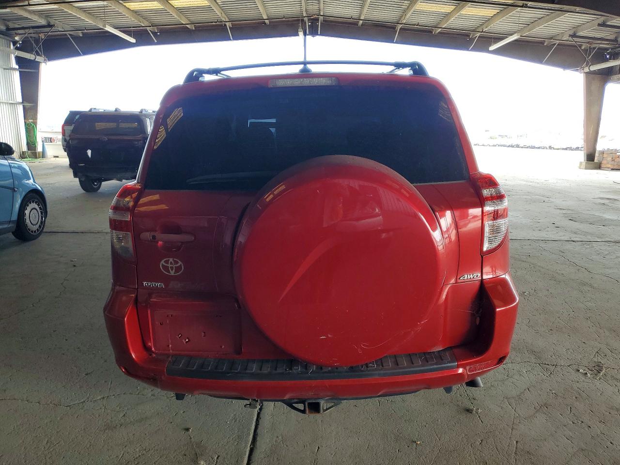 2010 Toyota Rav4 Limited Red vin: 2T3DK4DV9AW036372