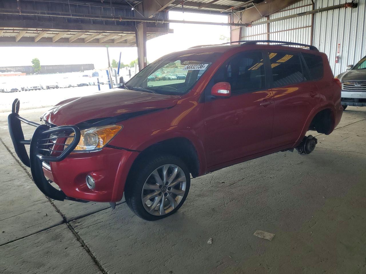 2010 Toyota Rav4 Limited Red vin: 2T3DK4DV9AW036372