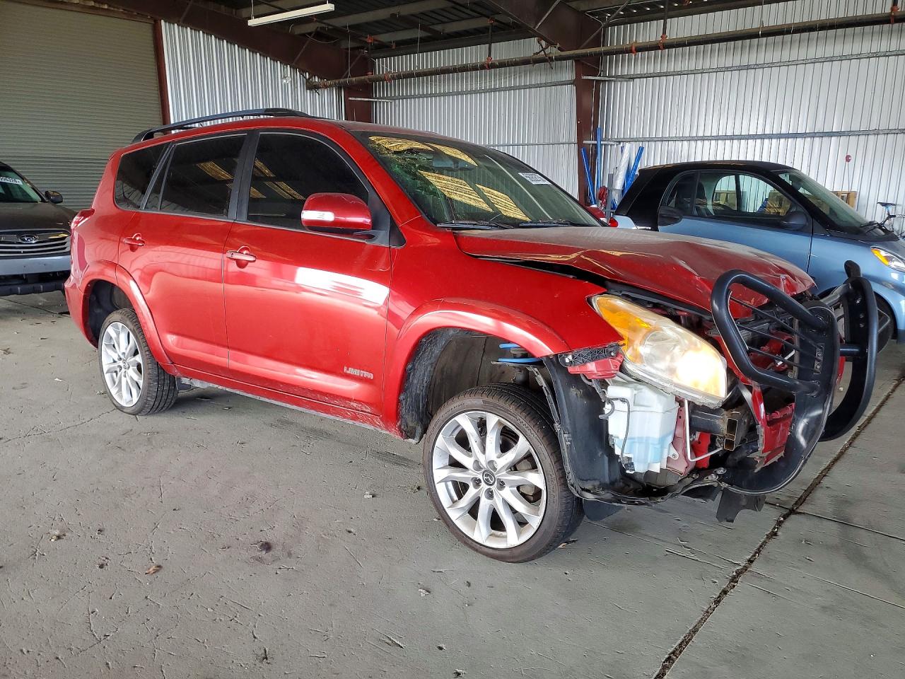 2010 Toyota Rav4 Limited Red vin: 2T3DK4DV9AW036372