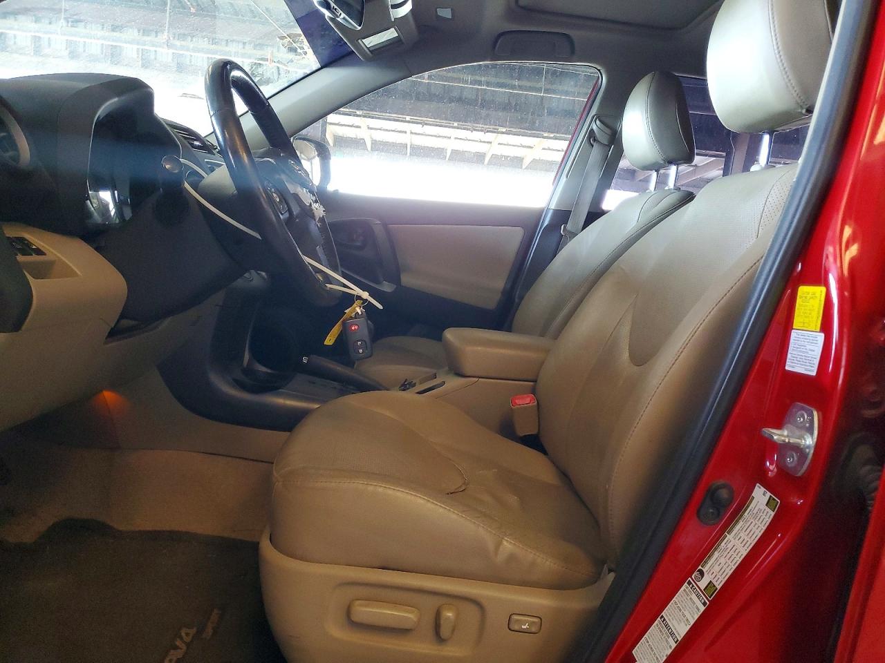 2010 Toyota Rav4 Limited Red vin: 2T3DK4DV9AW036372
