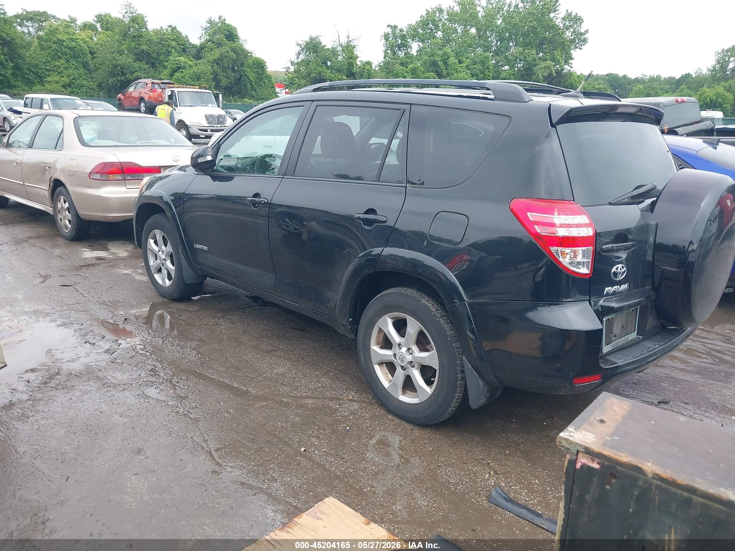 2011 Toyota Rav4 Limited V6 Black vin: 2T3DK4DV9BW038401