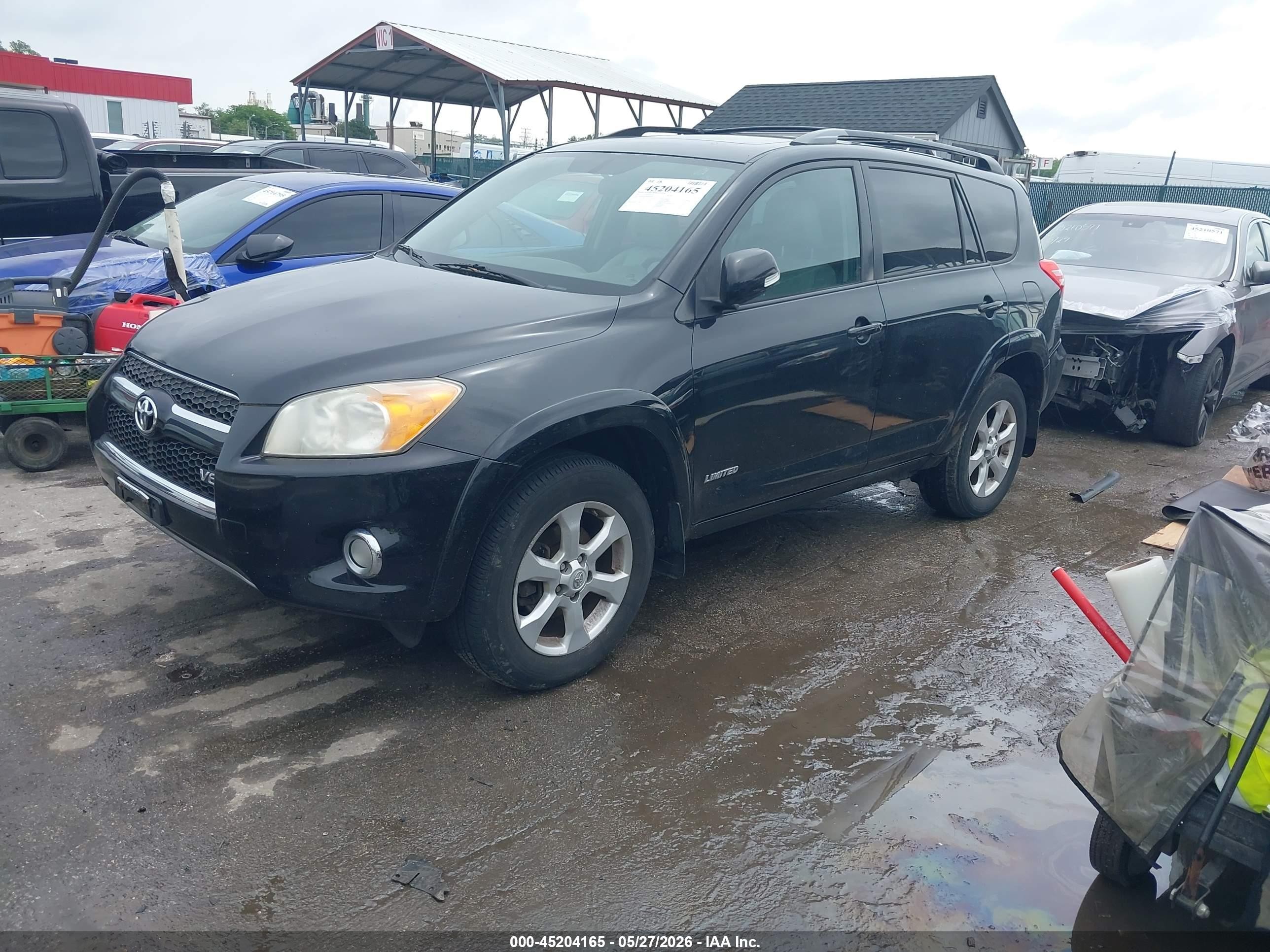 2011 Toyota Rav4 Limited V6 Black vin: 2T3DK4DV9BW038401
