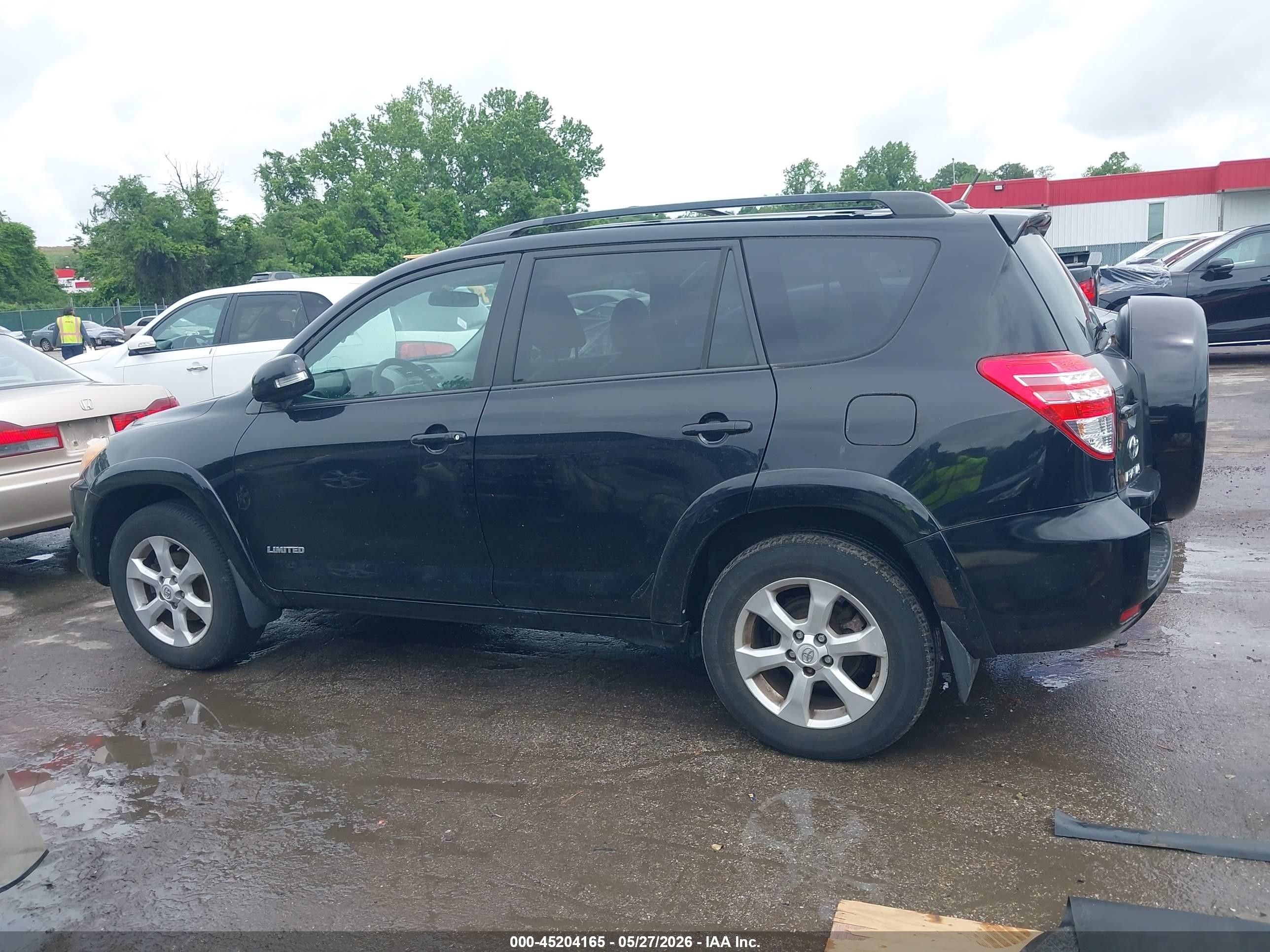 2011 Toyota Rav4 Limited V6 Black vin: 2T3DK4DV9BW038401