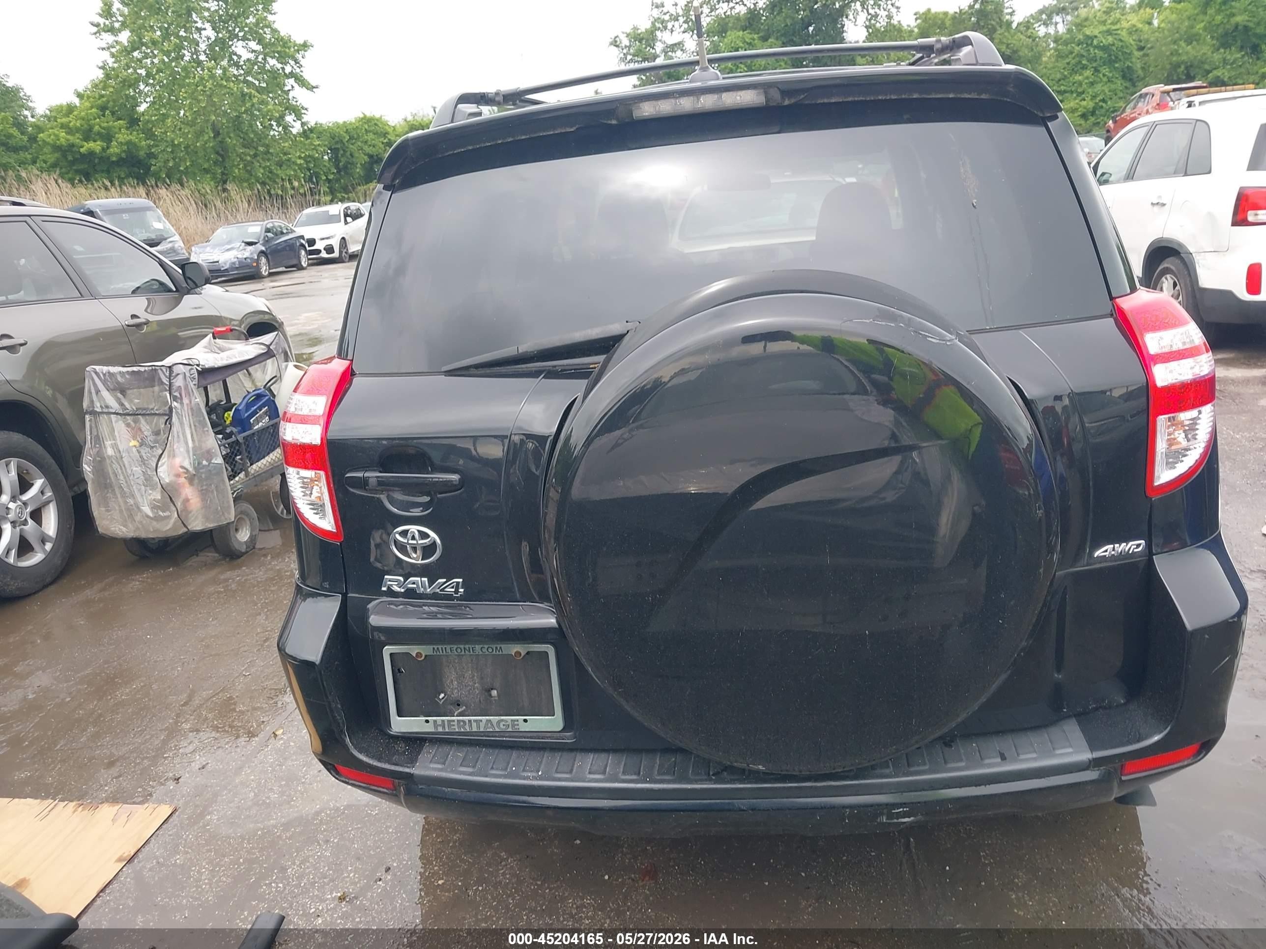 2011 Toyota Rav4 Limited V6 Black vin: 2T3DK4DV9BW038401