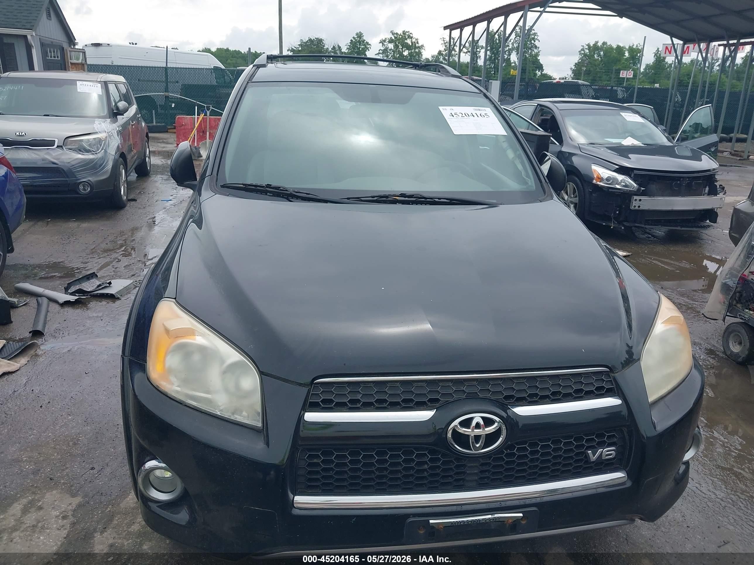 2011 Toyota Rav4 Limited V6 Black vin: 2T3DK4DV9BW038401