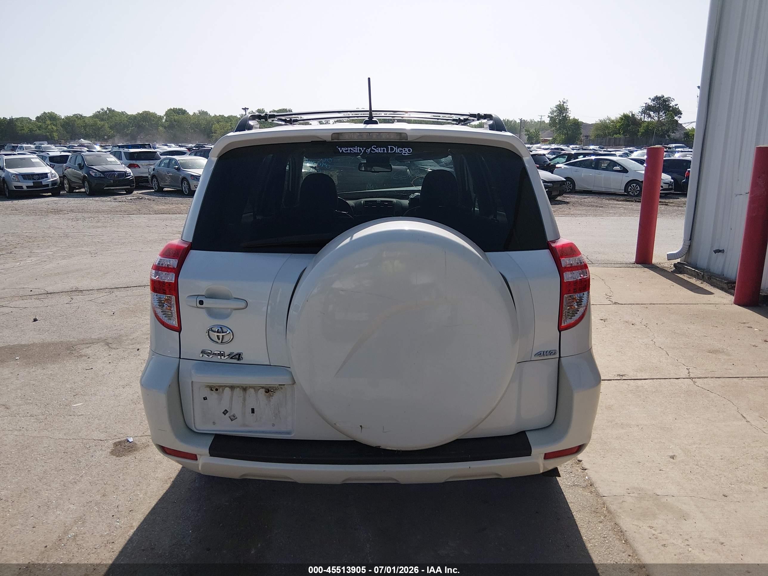 2011 Toyota Rav4 Limited V6 White vin: 2T3DK4DV9BW040746