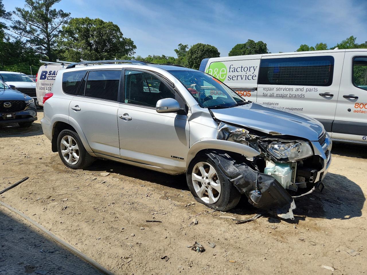 2011 Toyota Rav4 Limited Silver vin: 2T3DK4DV9BW061449