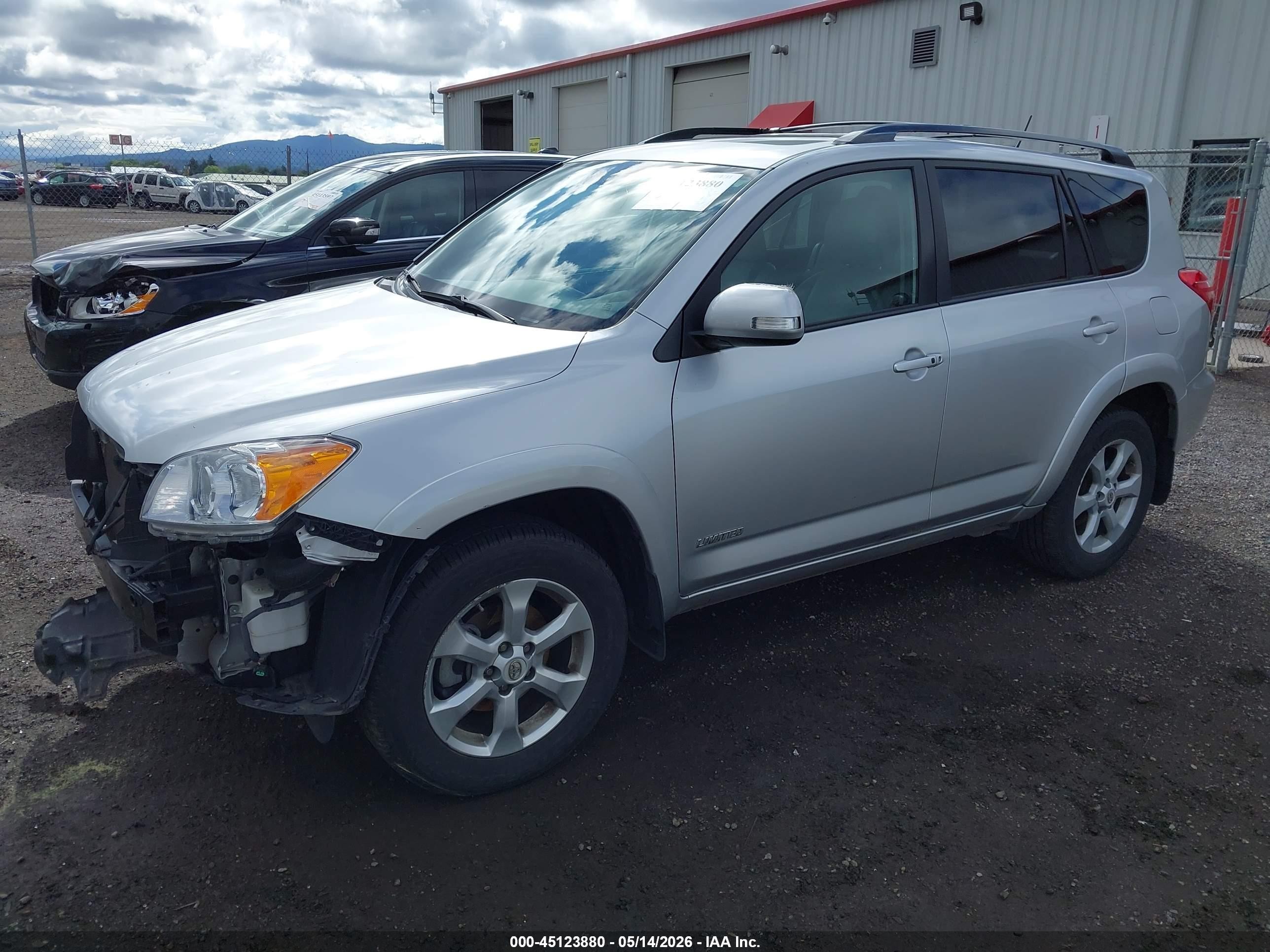 2011 Toyota Rav4 Limited V6 Silver vin: 2T3DK4DV9BW064304