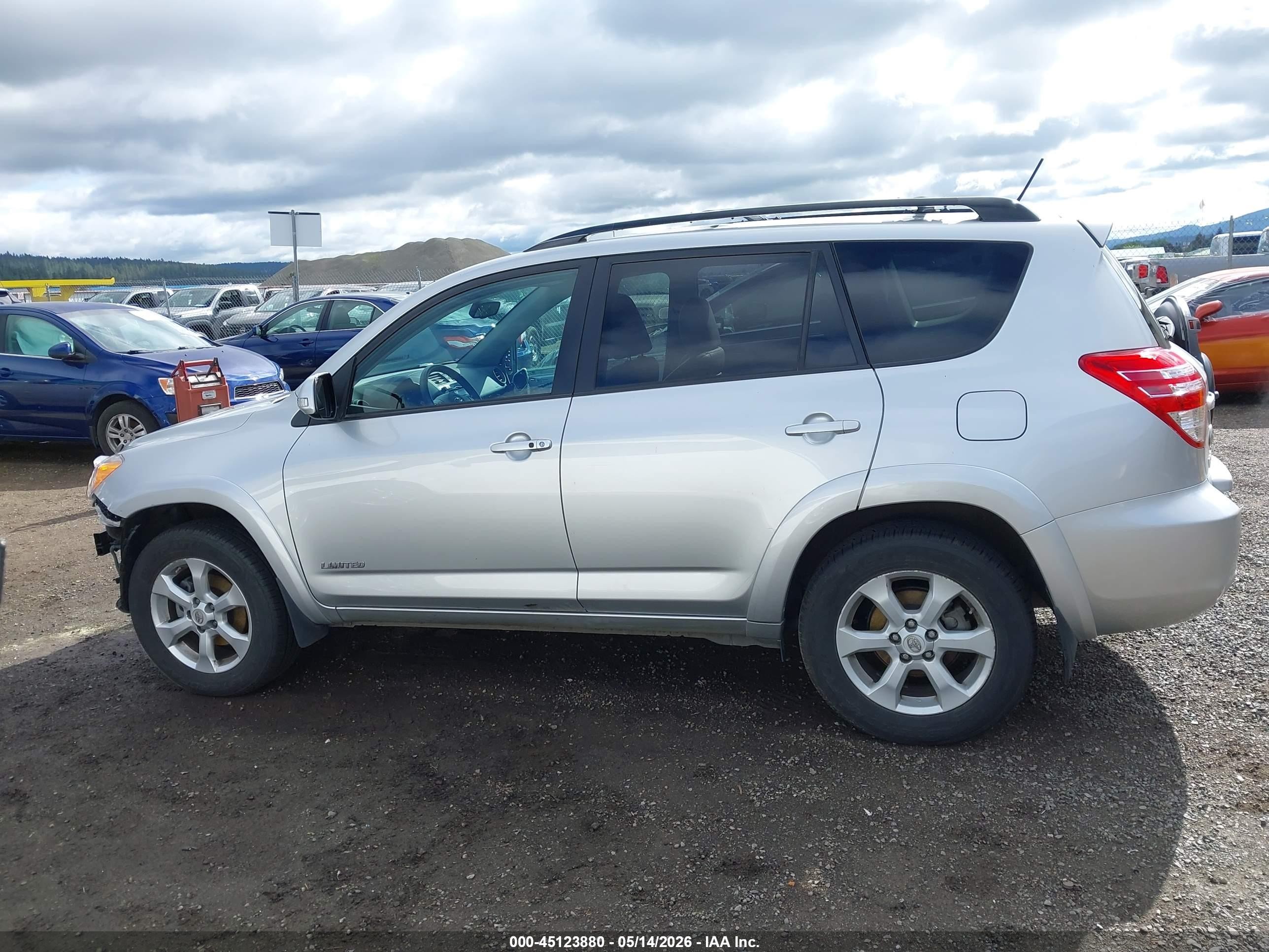 2011 Toyota Rav4 Limited V6 Silver vin: 2T3DK4DV9BW064304