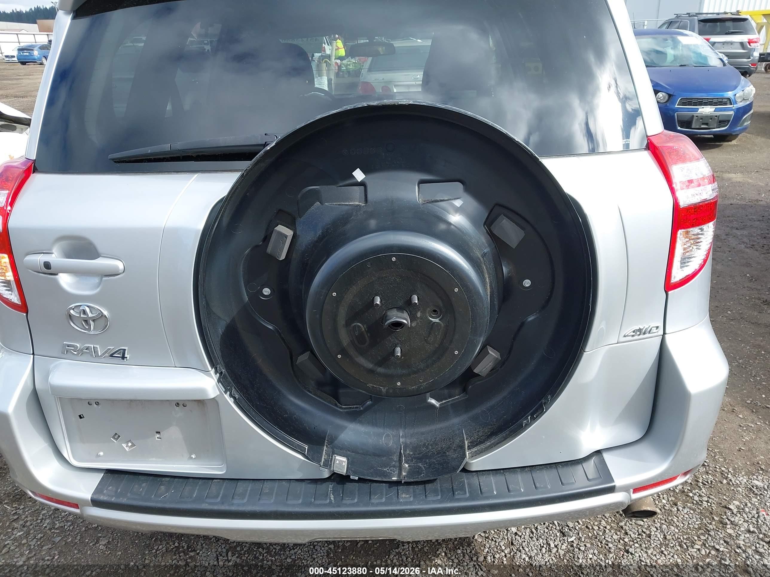 2011 Toyota Rav4 Limited V6 Silver vin: 2T3DK4DV9BW064304