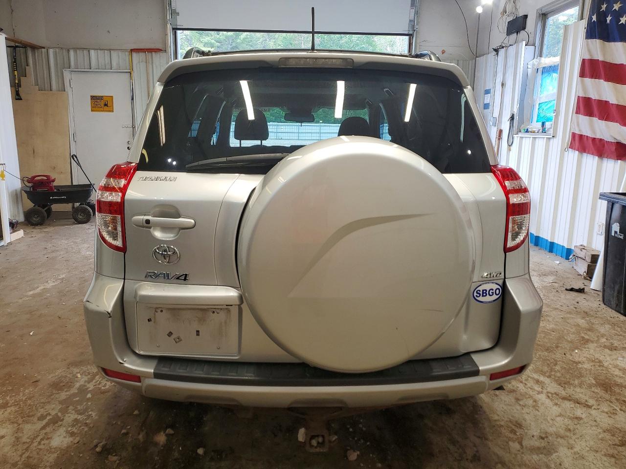 2012 Toyota Rav4 Silver vin: 2T3DK4DV9CW073439