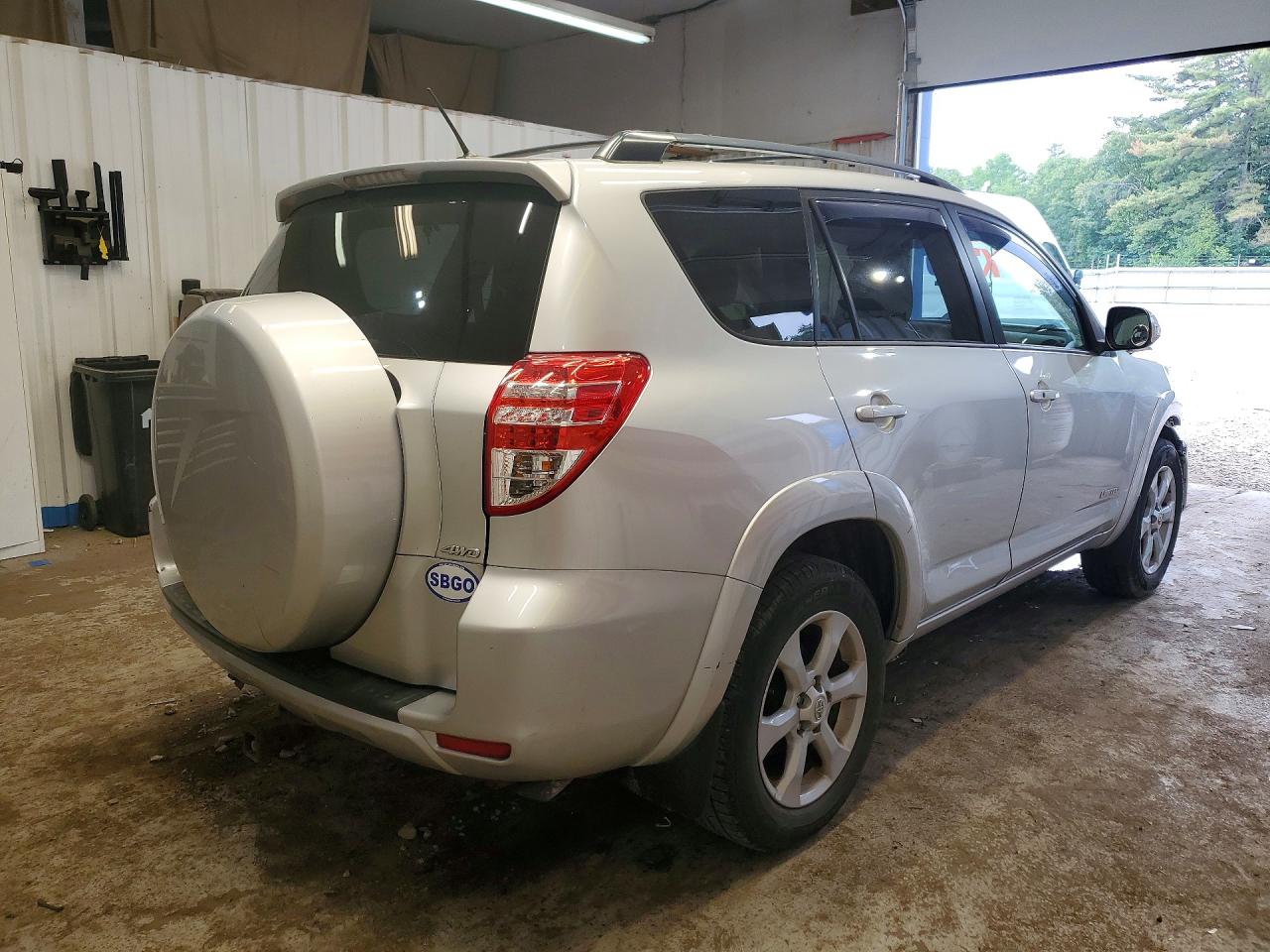 2012 Toyota Rav4 Silver vin: 2T3DK4DV9CW073439