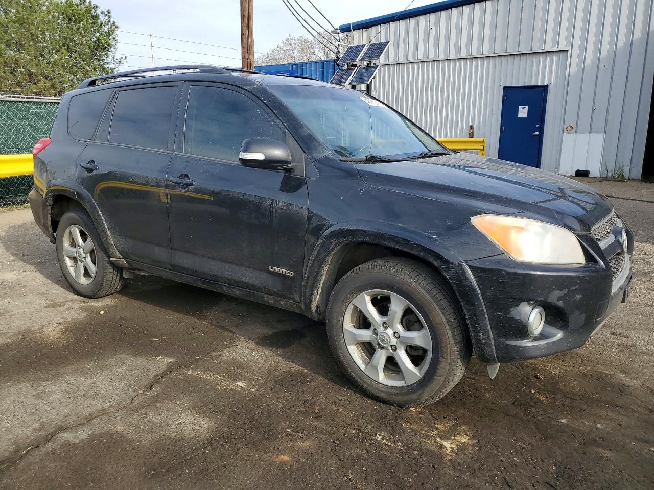 2012 Toyota Rav4 Limited Черный vin: 2T3DK4DV9CW075532