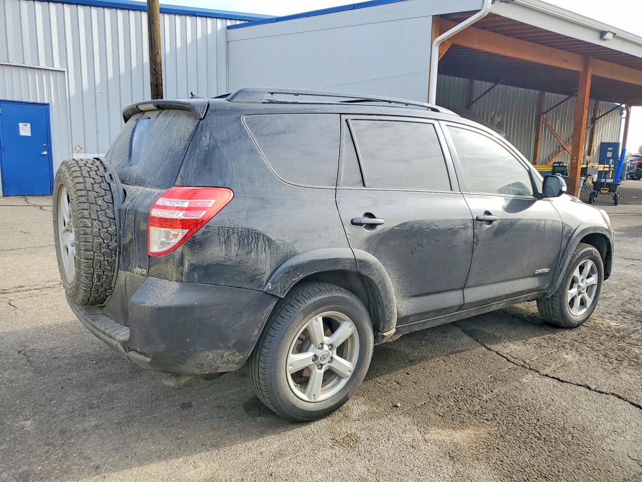 2012 Toyota Rav4 Limited Черный vin: 2T3DK4DV9CW075532