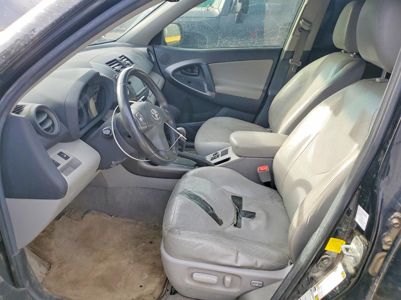2012 Toyota Rav4 Limited Черный vin: 2T3DK4DV9CW075532
