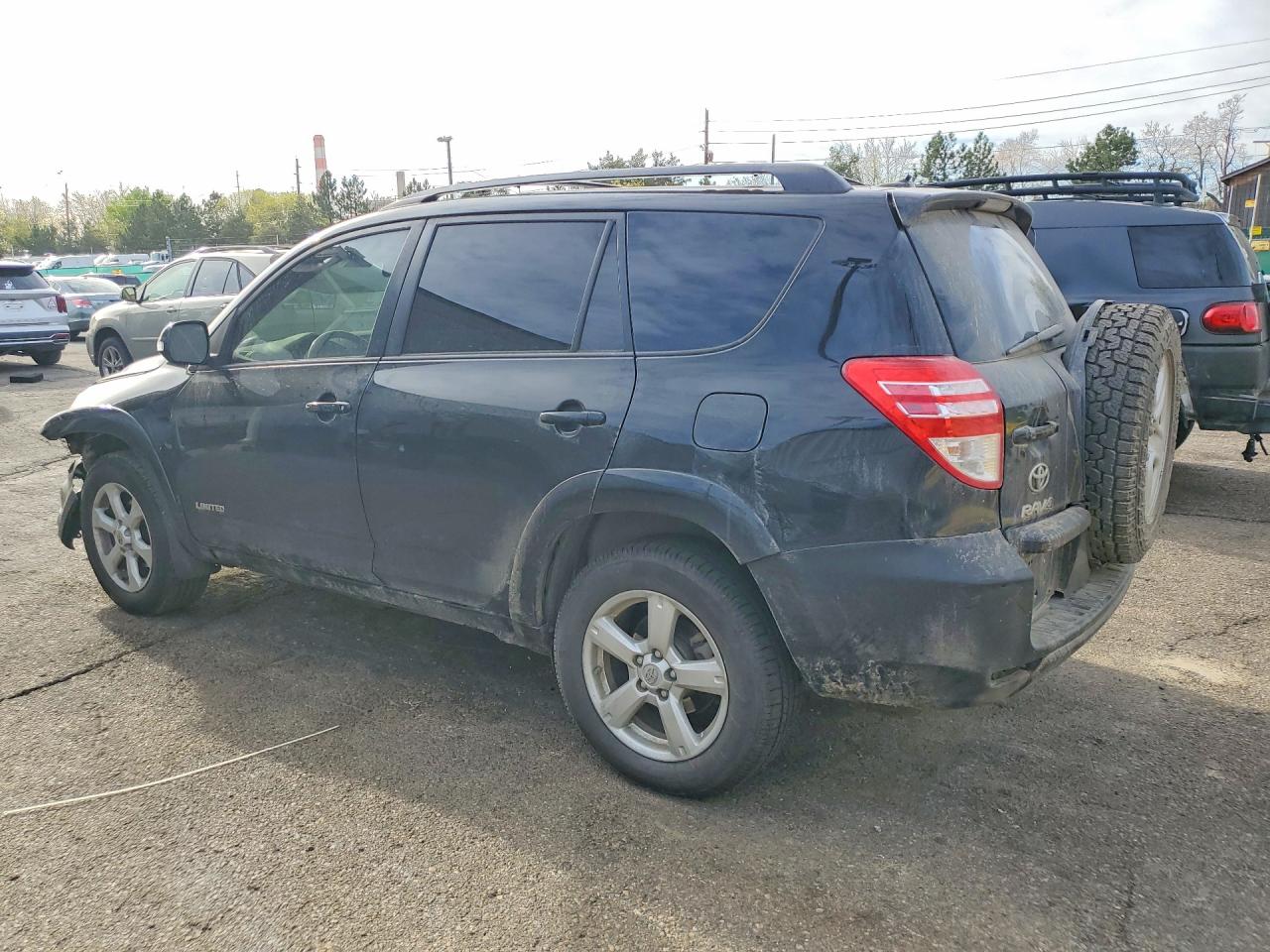 2012 Toyota Rav4 Limited Черный vin: 2T3DK4DV9CW075532