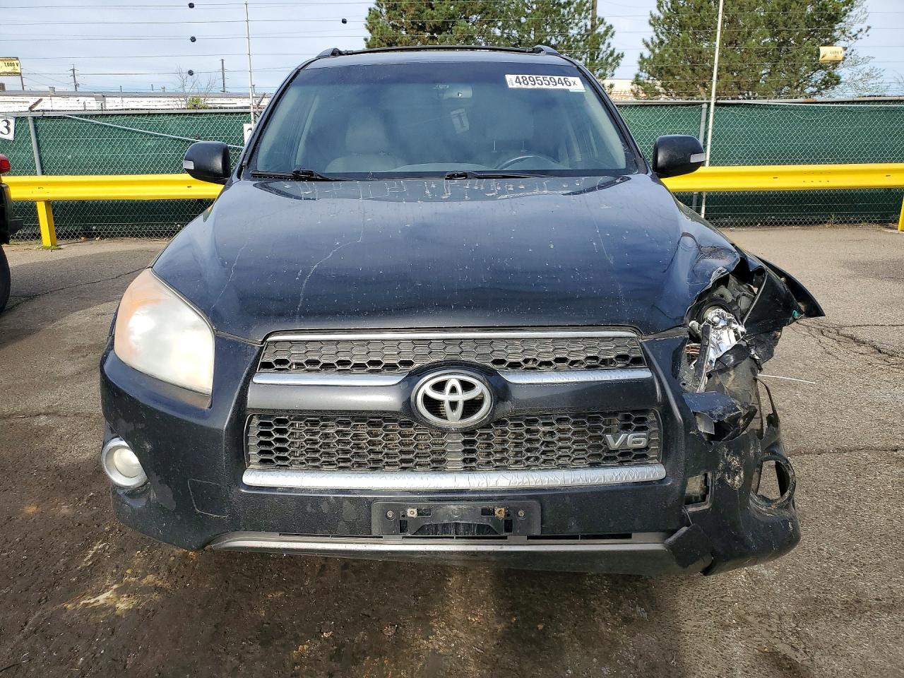 2012 Toyota Rav4 Limited Черный vin: 2T3DK4DV9CW075532