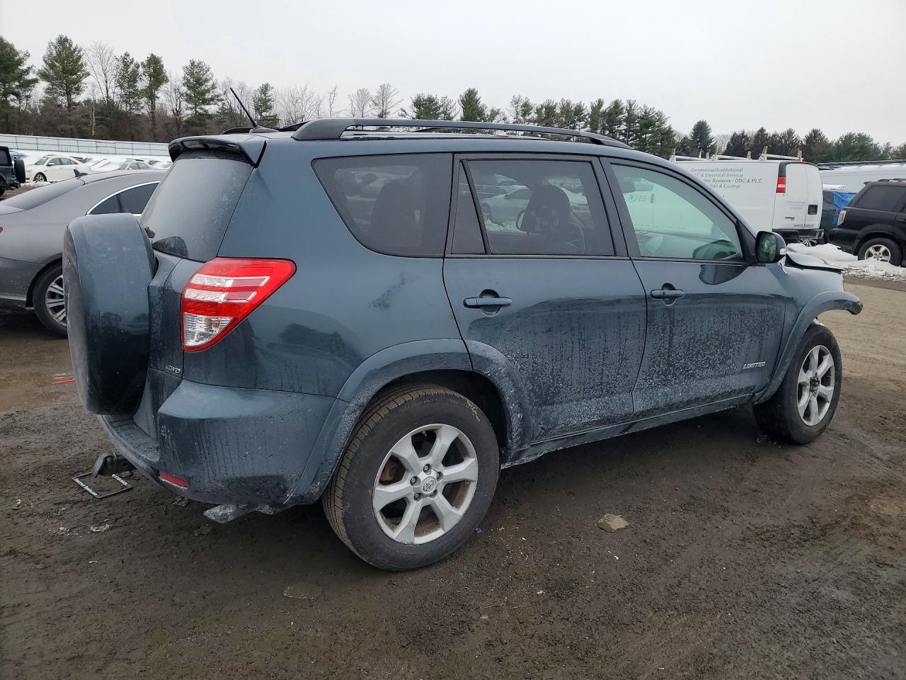 2012 Toyota Rav4 Limited Бирюзовый vin: 2T3DK4DV9CW084263