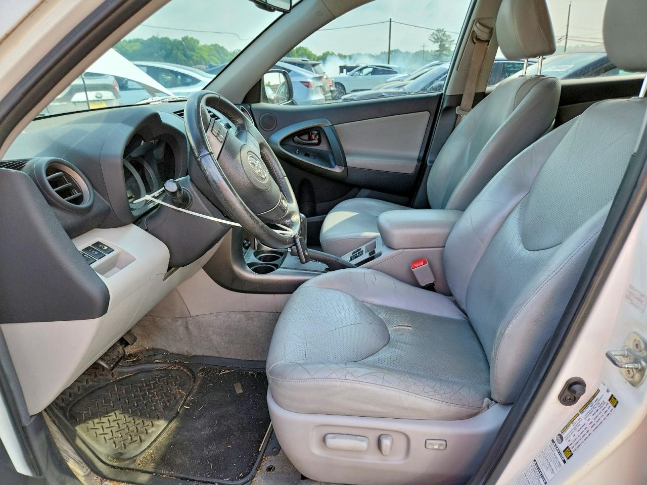 2010 Toyota Rav4 Limited White vin: 2T3DK4DVXAW022223