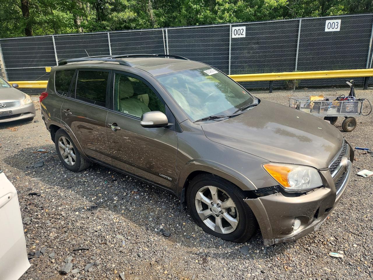 2010 Toyota Rav4 Limited Brown vin: 2T3DK4DVXAW024392
