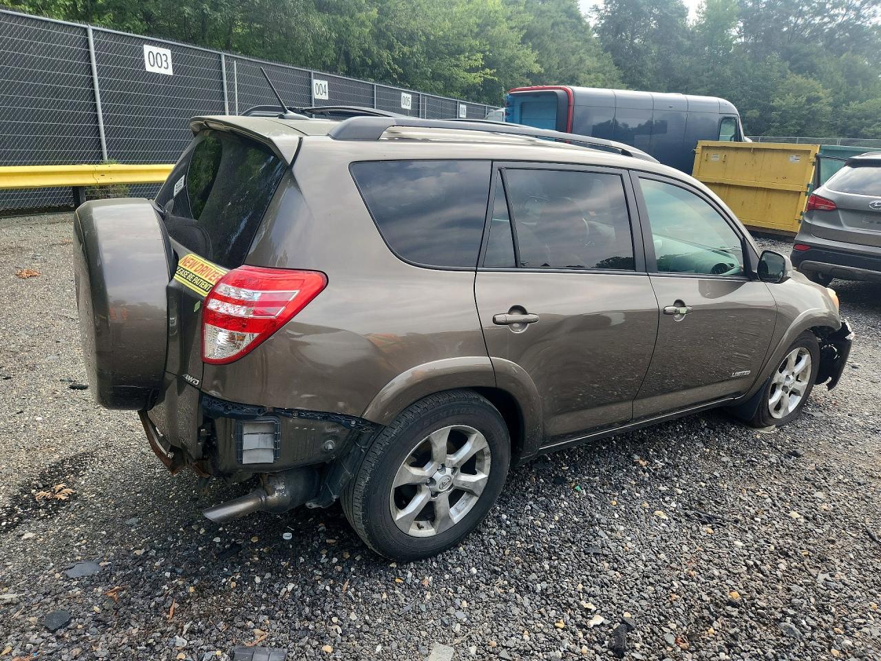 2010 Toyota Rav4 Limited Brown vin: 2T3DK4DVXAW024392