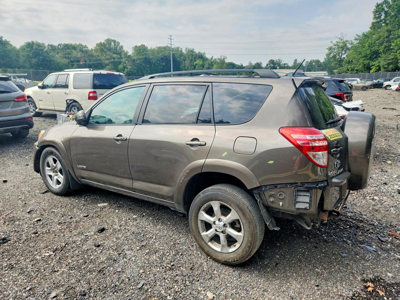 2010 Toyota Rav4 Limited Brown vin: 2T3DK4DVXAW024392