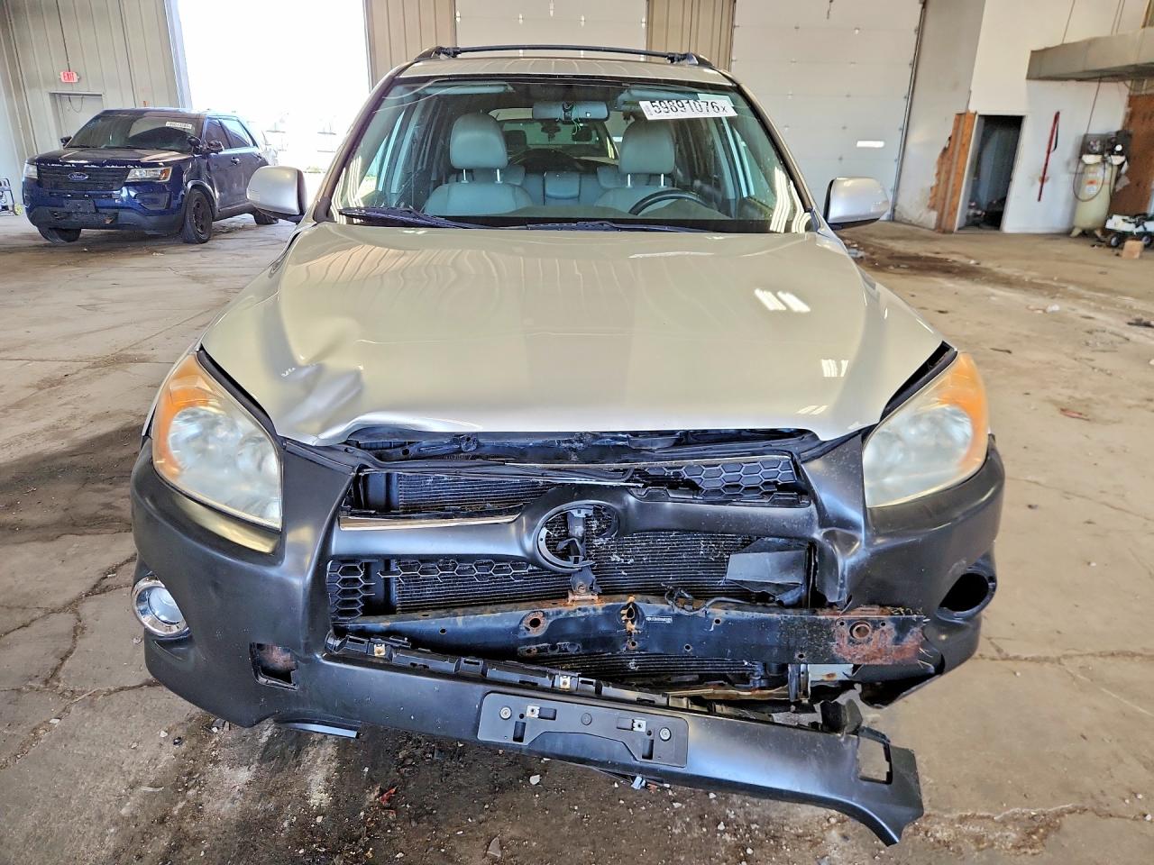 2010 Toyota Rav4 Limited Silver vin: 2T3DK4DVXAW024991