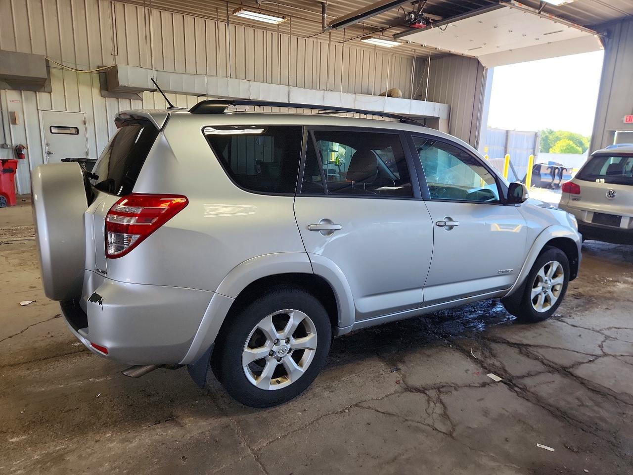2010 Toyota Rav4 Limited Silver vin: 2T3DK4DVXAW024991
