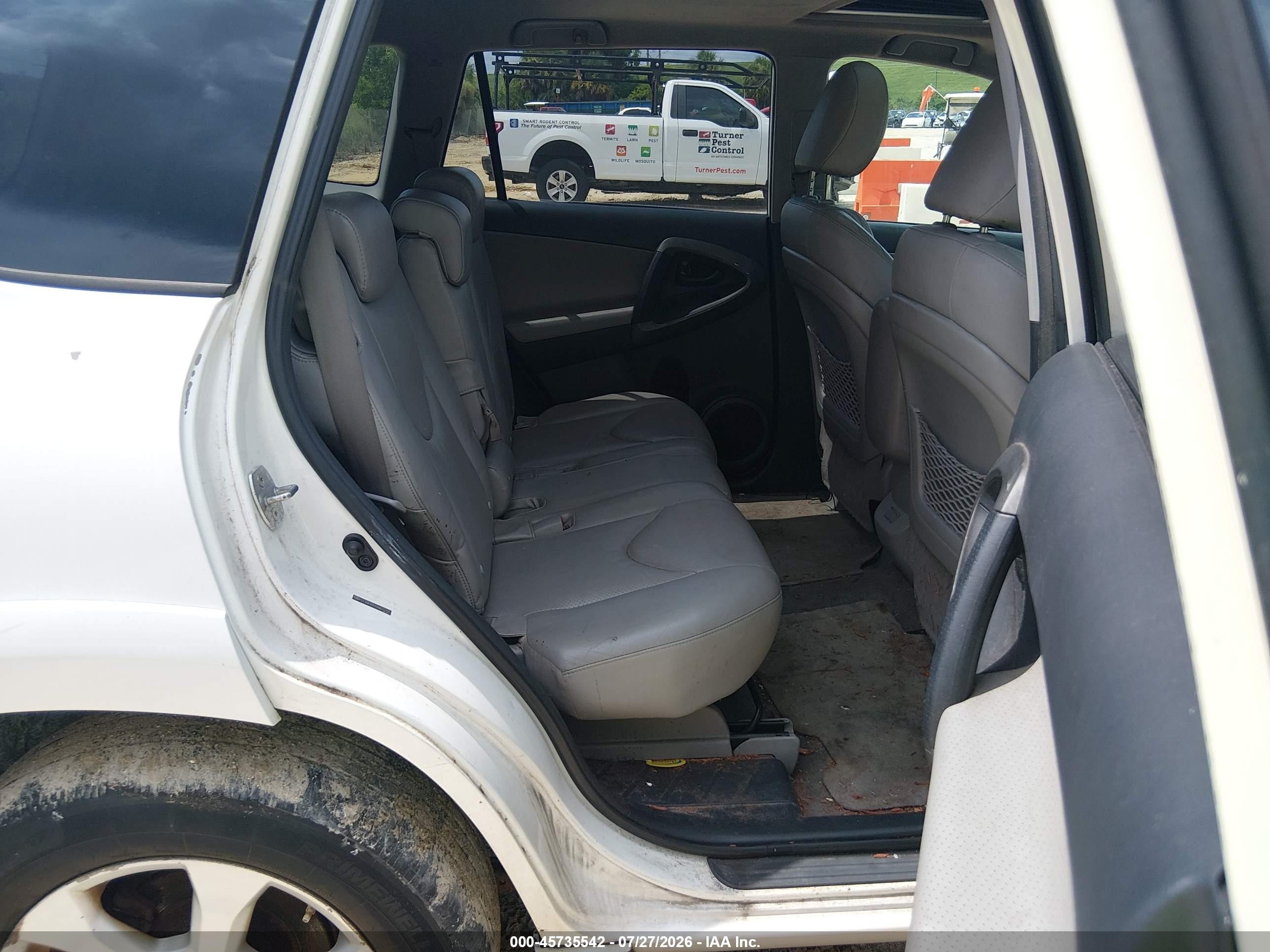 2010 Toyota Rav4 Limited V6 White vin: 2T3DK4DVXAW033125