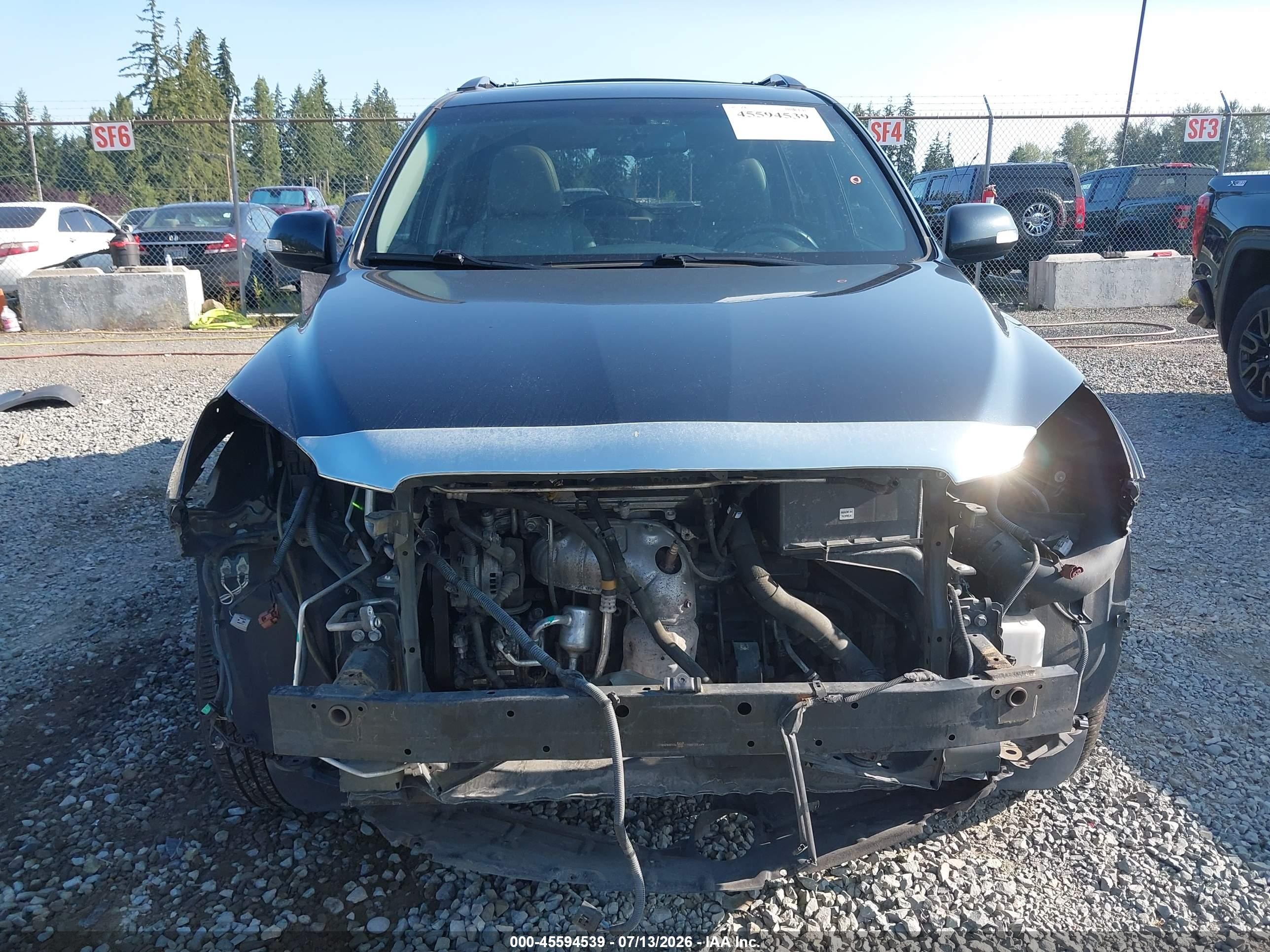 2011 Toyota Rav4 Limited V6 Dark Blue vin: 2T3DK4DVXBW042344