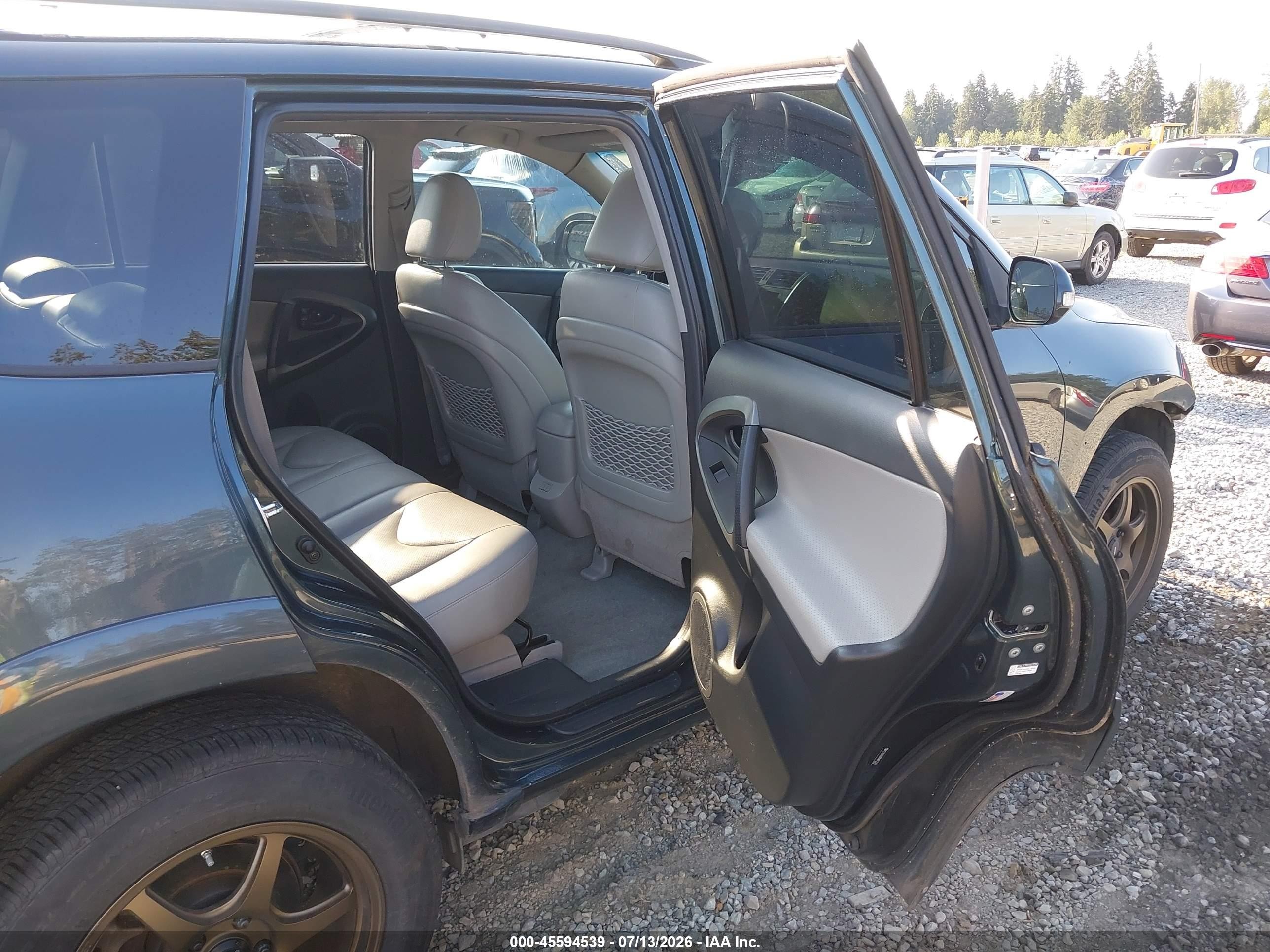 2011 Toyota Rav4 Limited V6 Dark Blue vin: 2T3DK4DVXBW042344