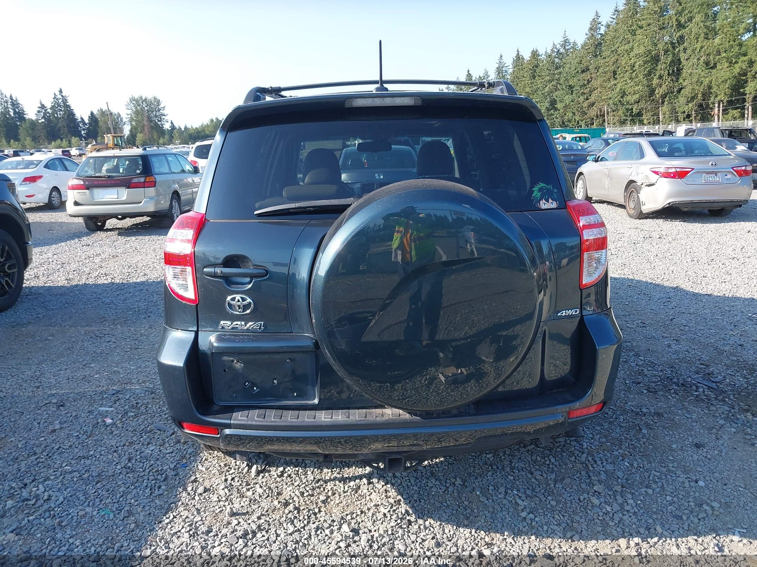 2011 Toyota Rav4 Limited V6 Dark Blue vin: 2T3DK4DVXBW042344