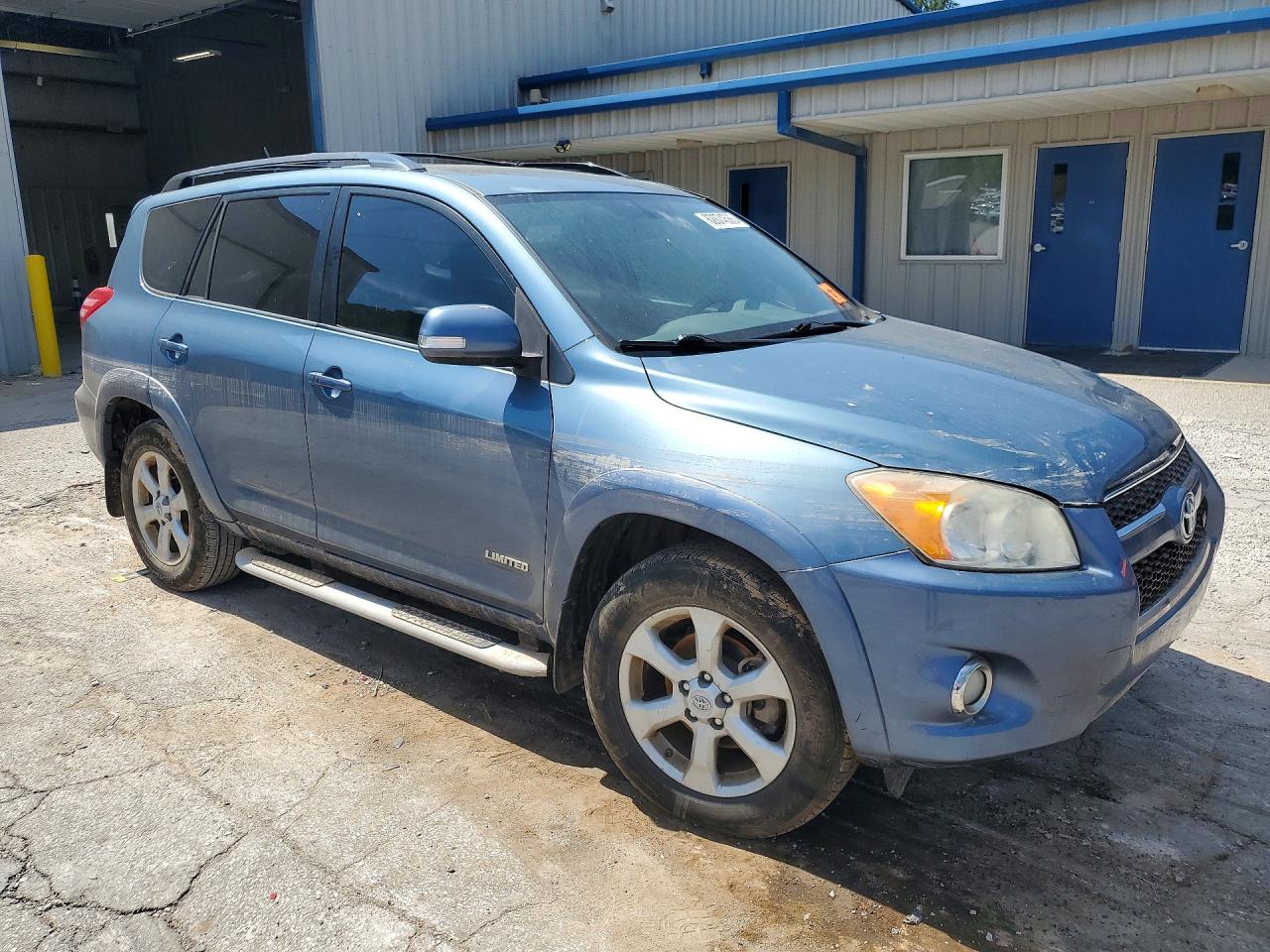 2011 Toyota Rav4 Limited Blue vin: 2T3DK4DVXBW049018