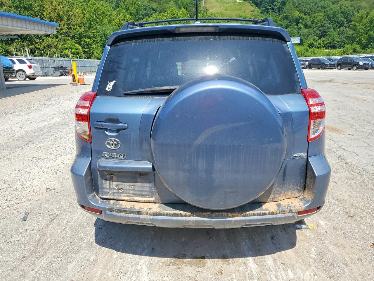 2011 Toyota Rav4 Limited Blue vin: 2T3DK4DVXBW049018
