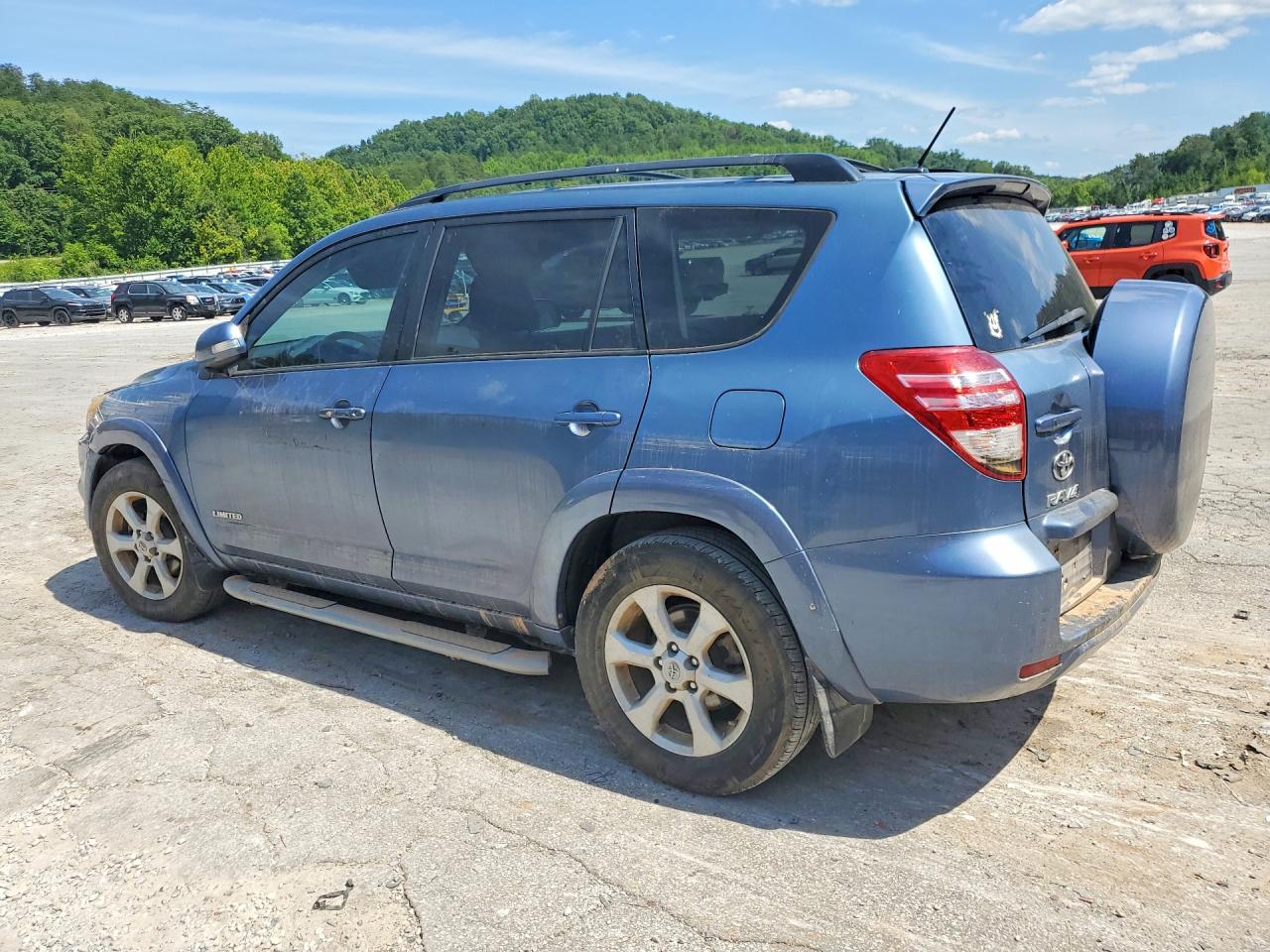 2011 Toyota Rav4 Limited Blue vin: 2T3DK4DVXBW049018