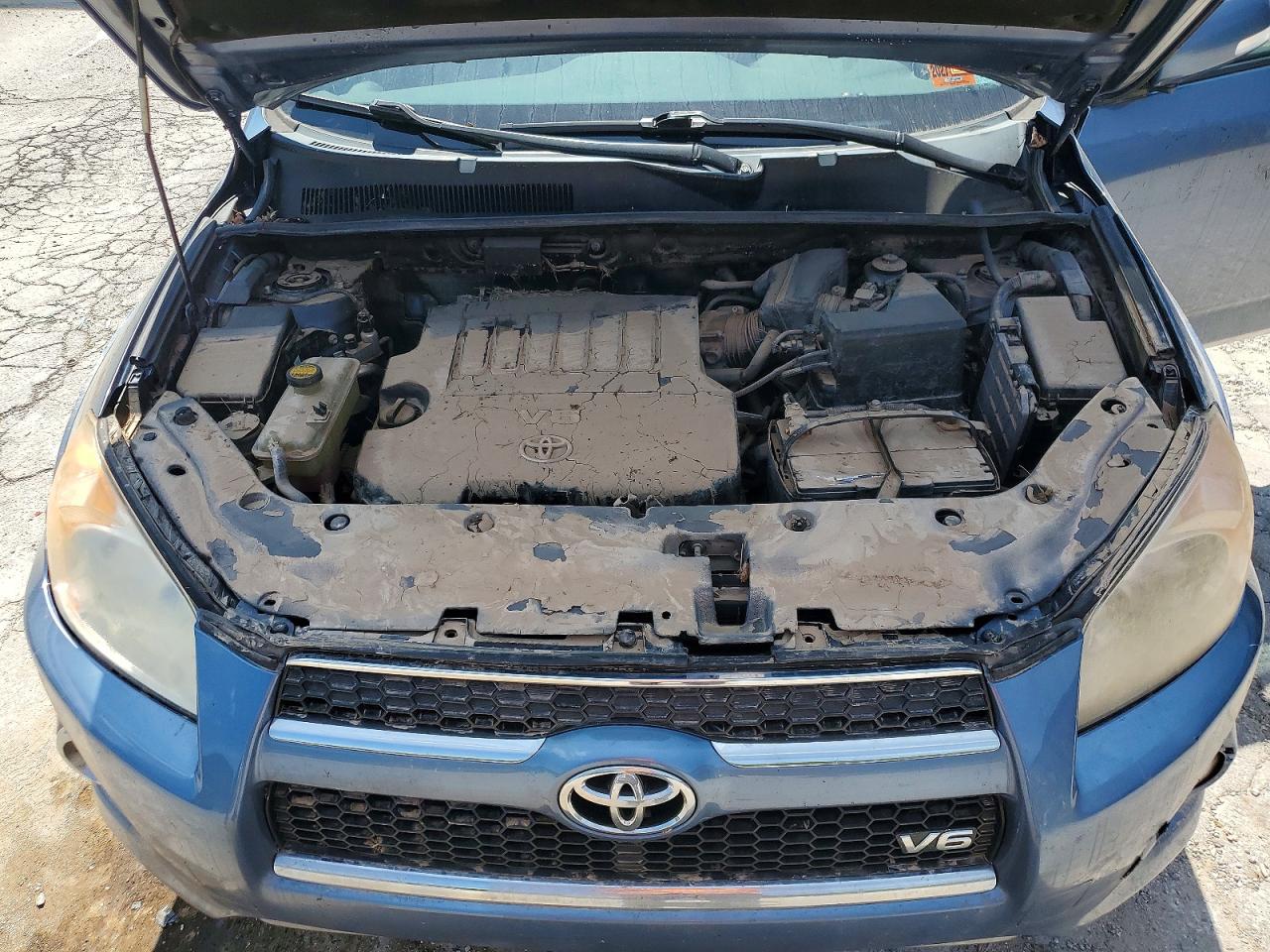 2011 Toyota Rav4 Limited Blue vin: 2T3DK4DVXBW049018