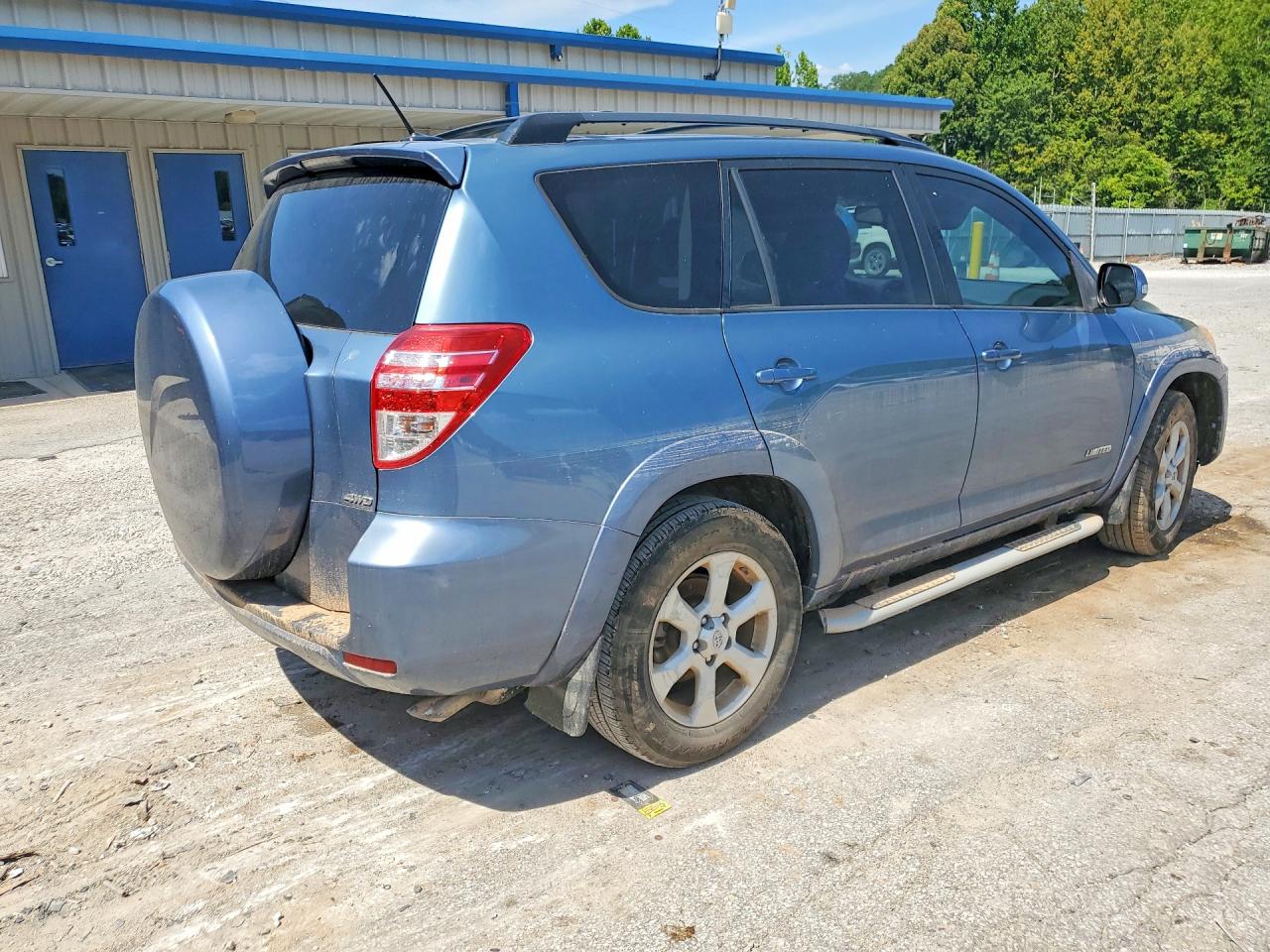 2011 Toyota Rav4 Limited Blue vin: 2T3DK4DVXBW049018