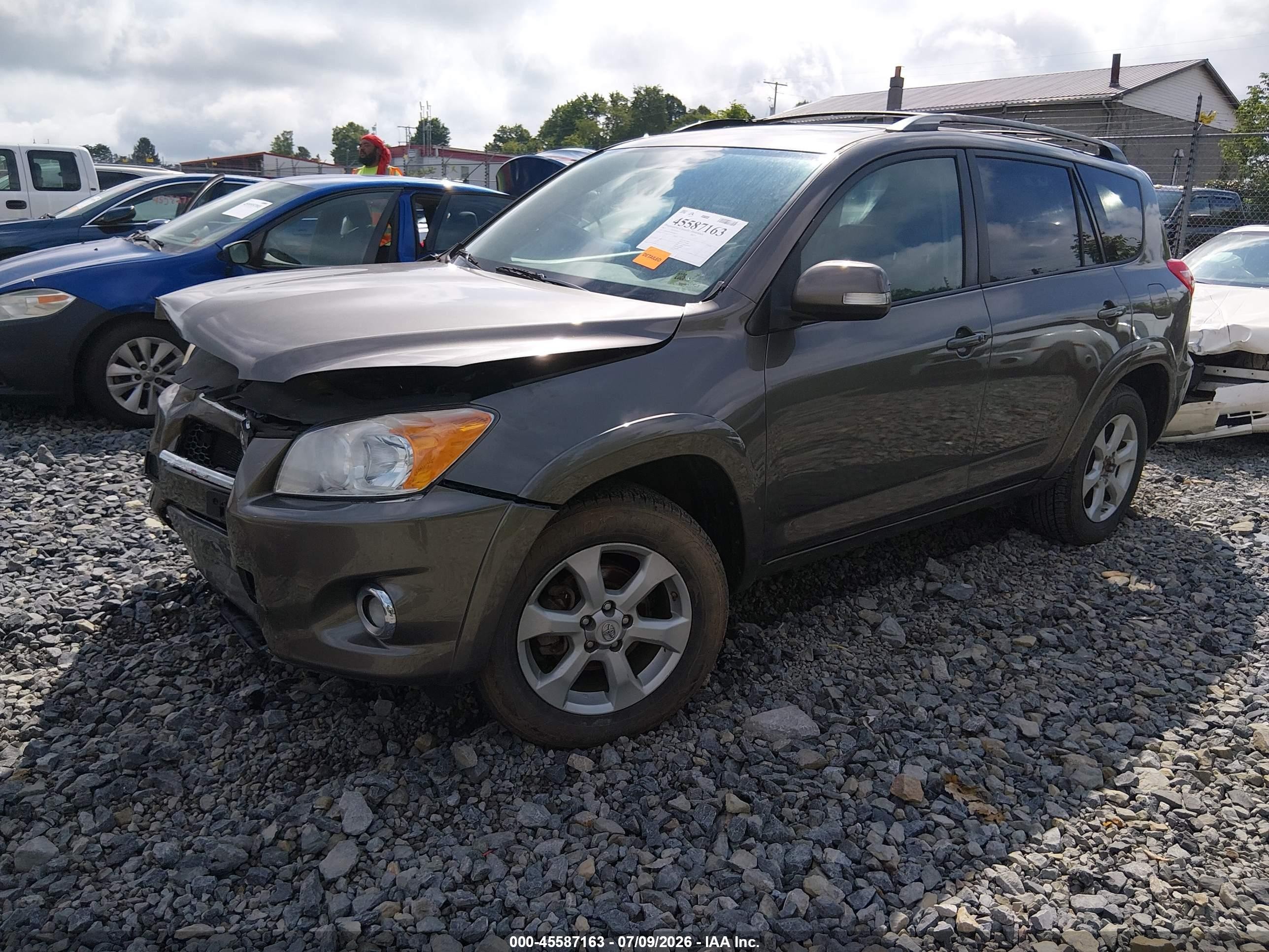 2011 Toyota Rav4 Limited V6 Gray vin: 2T3DK4DVXBW049617