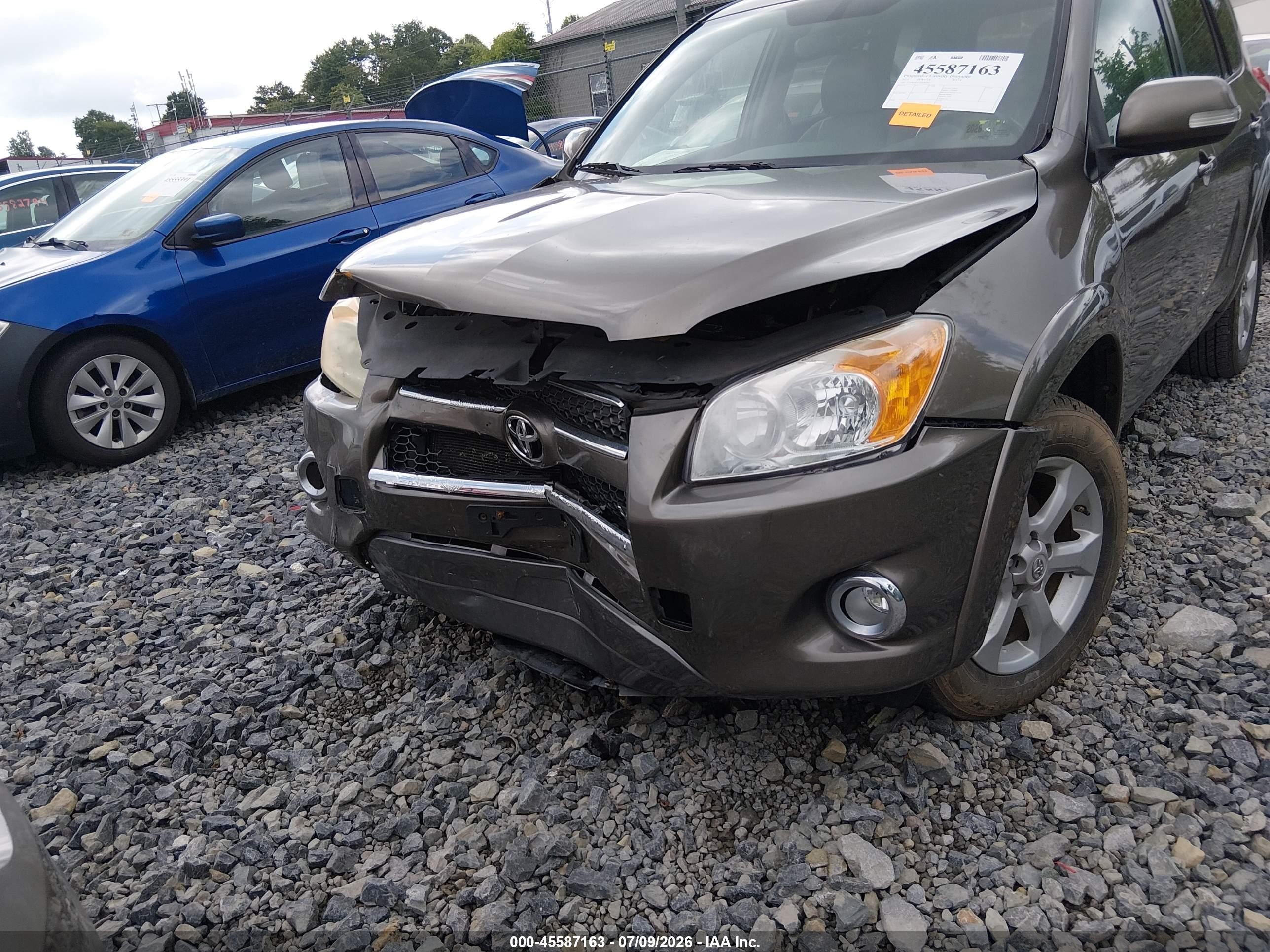 2011 Toyota Rav4 Limited V6 Gray vin: 2T3DK4DVXBW049617