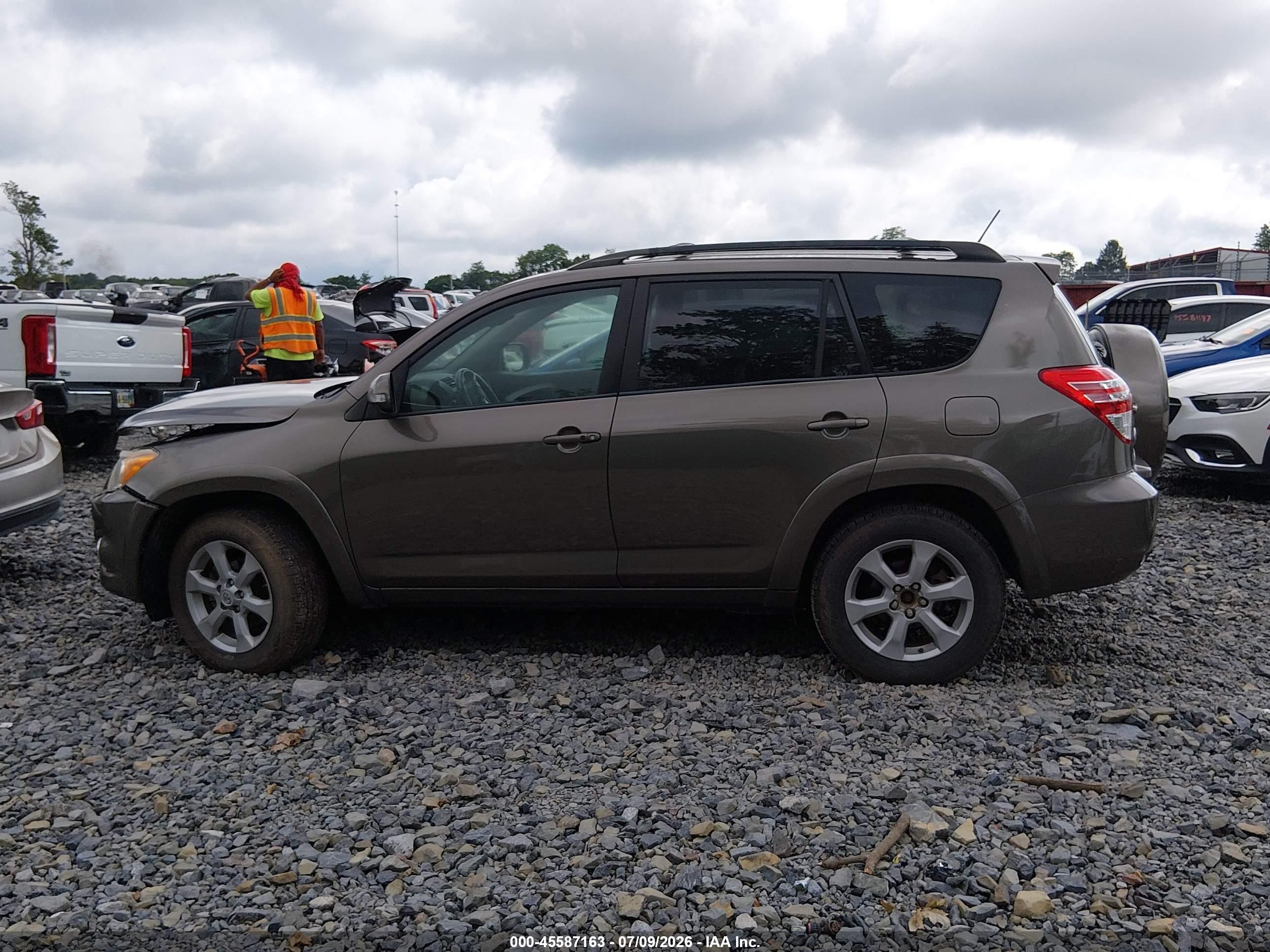 2011 Toyota Rav4 Limited V6 Gray vin: 2T3DK4DVXBW049617