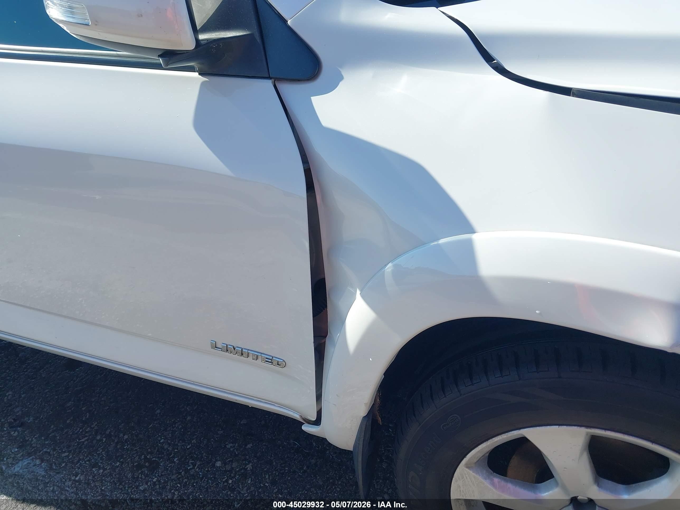 2012 Toyota Rav4 Limited V6 Белый vin: 2T3DK4DVXCW065978