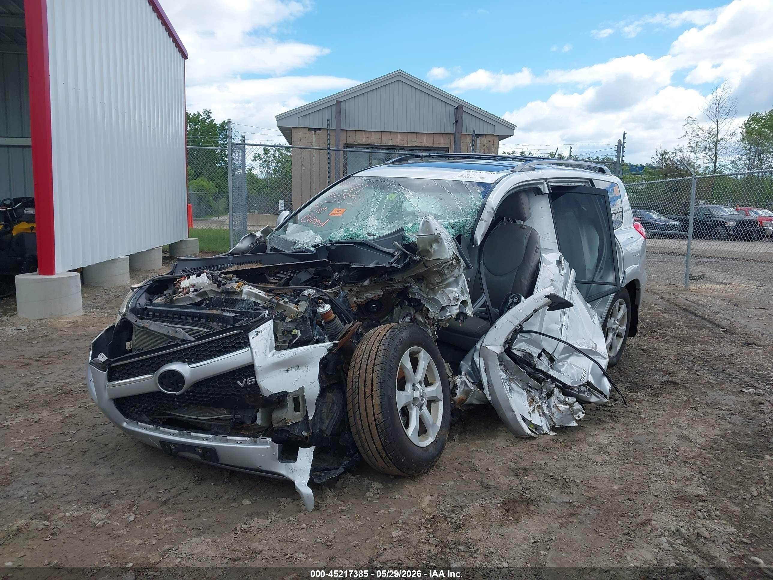 2012 Toyota Rav4 Limited V6 Серебряный vin: 2T3DK4DVXCW079069