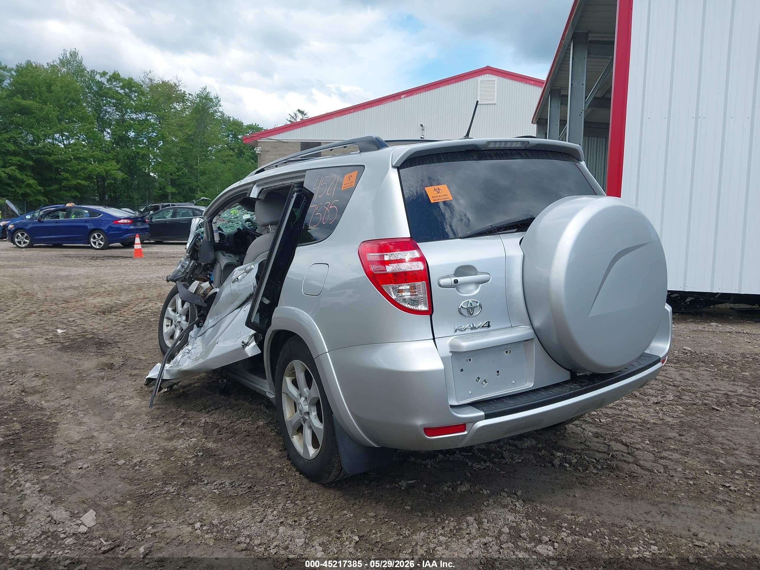 2012 Toyota Rav4 Limited V6 Серебряный vin: 2T3DK4DVXCW079069