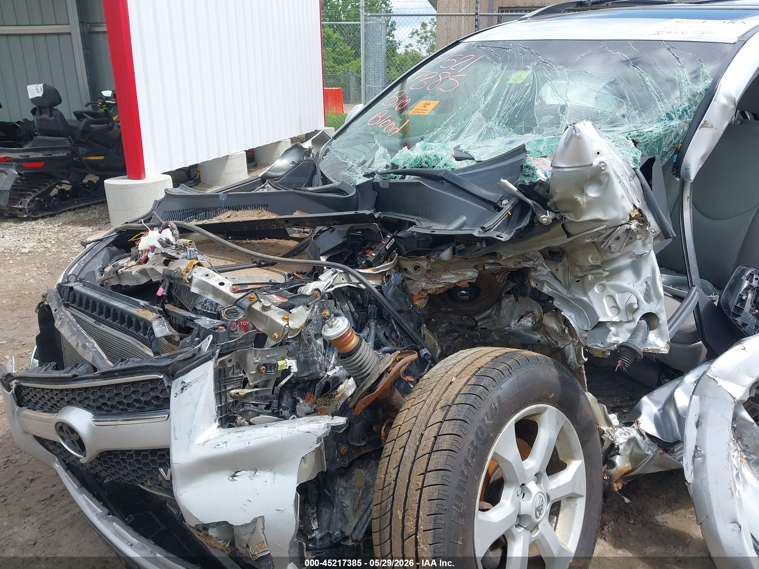 2012 Toyota Rav4 Limited V6 Серебряный vin: 2T3DK4DVXCW079069