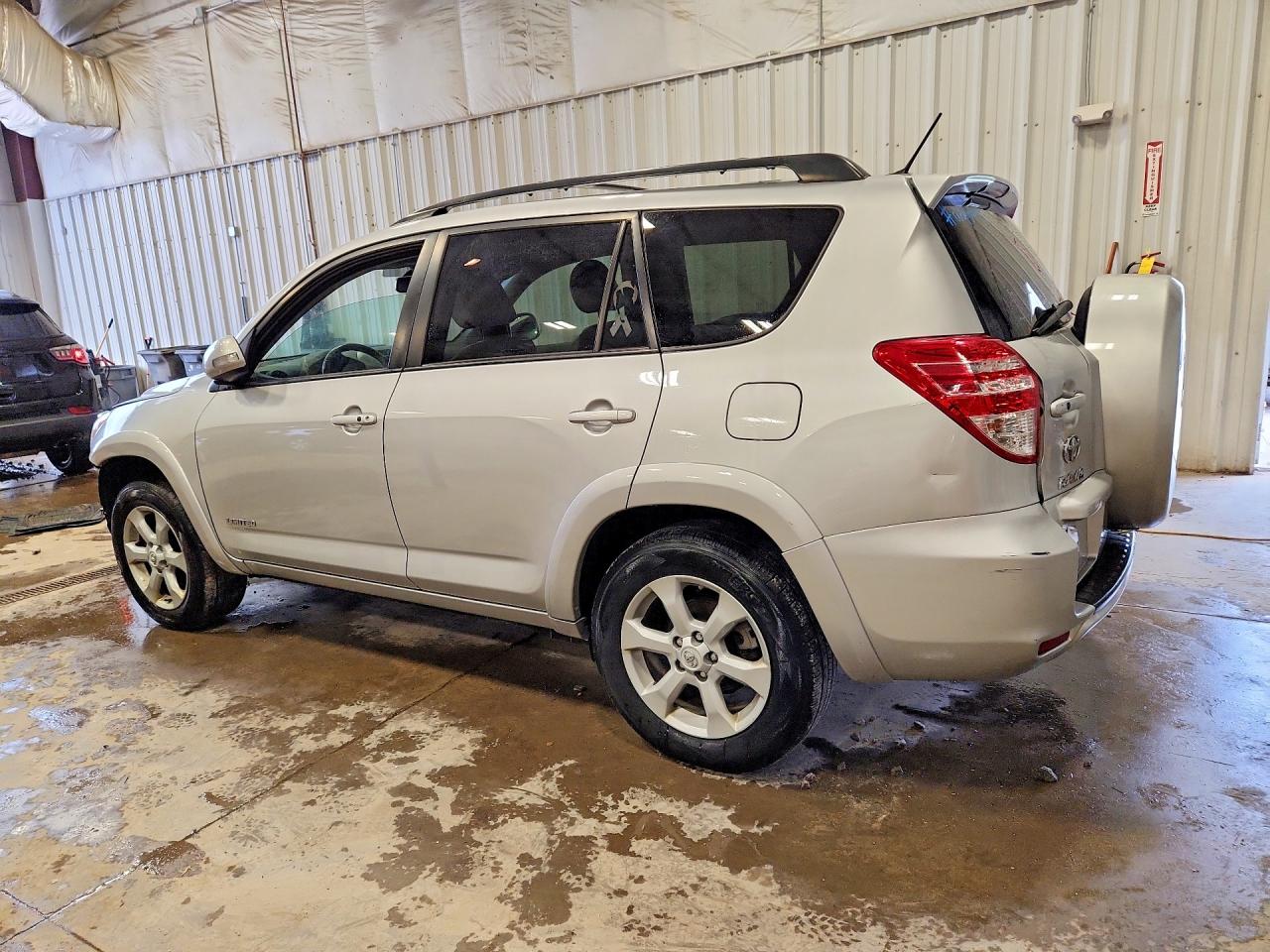 2012 Toyota Rav4 Limited Silver vin: 2T3DK4DVXCW079380