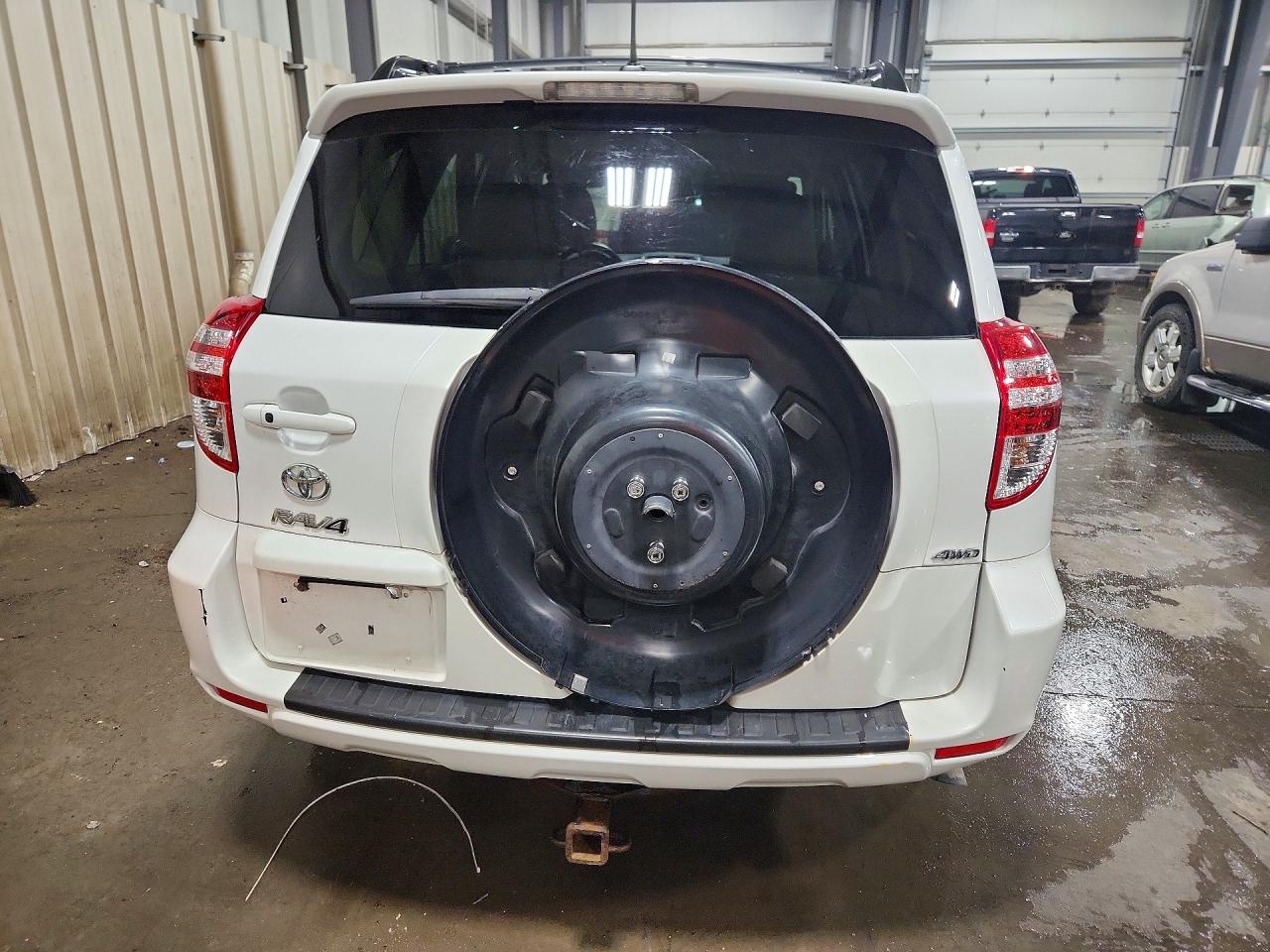 2012 Toyota Rav4 Limited White vin: 2T3DK4DVXCW082330