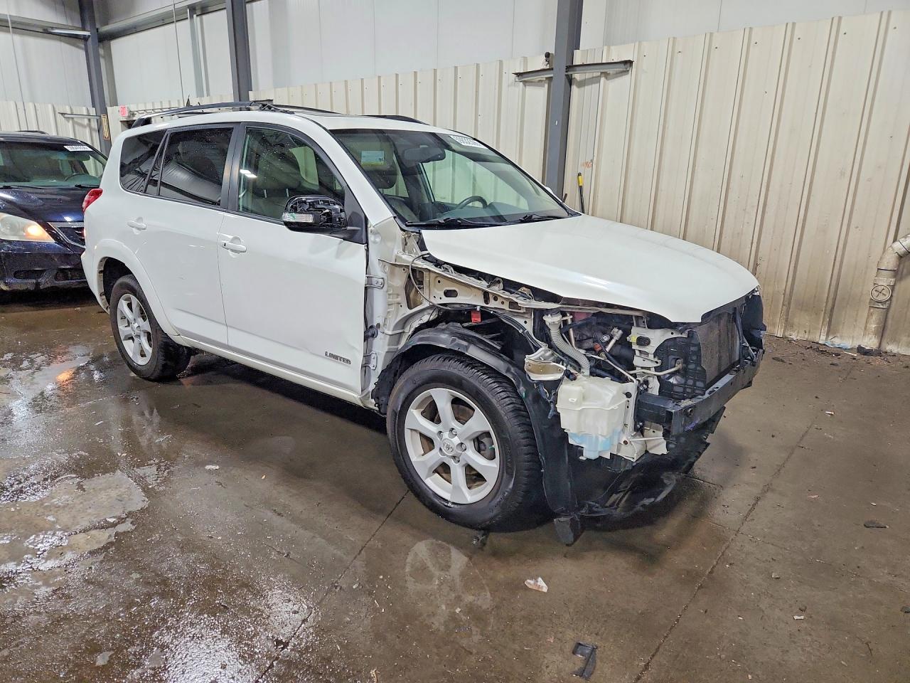 2012 Toyota Rav4 Limited White vin: 2T3DK4DVXCW082330