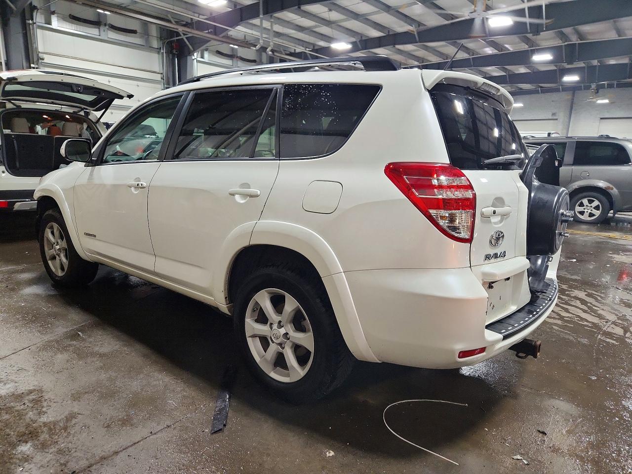 2012 Toyota Rav4 Limited White vin: 2T3DK4DVXCW082330