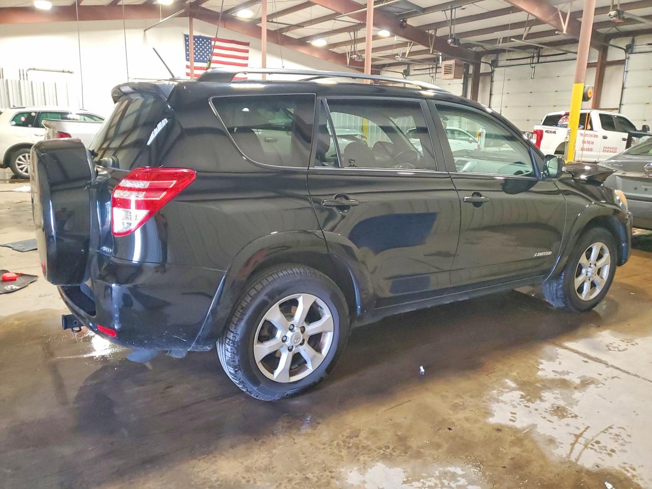 2012 Toyota Rav4 Limited Черный vin: 2T3DK4DVXCW085700